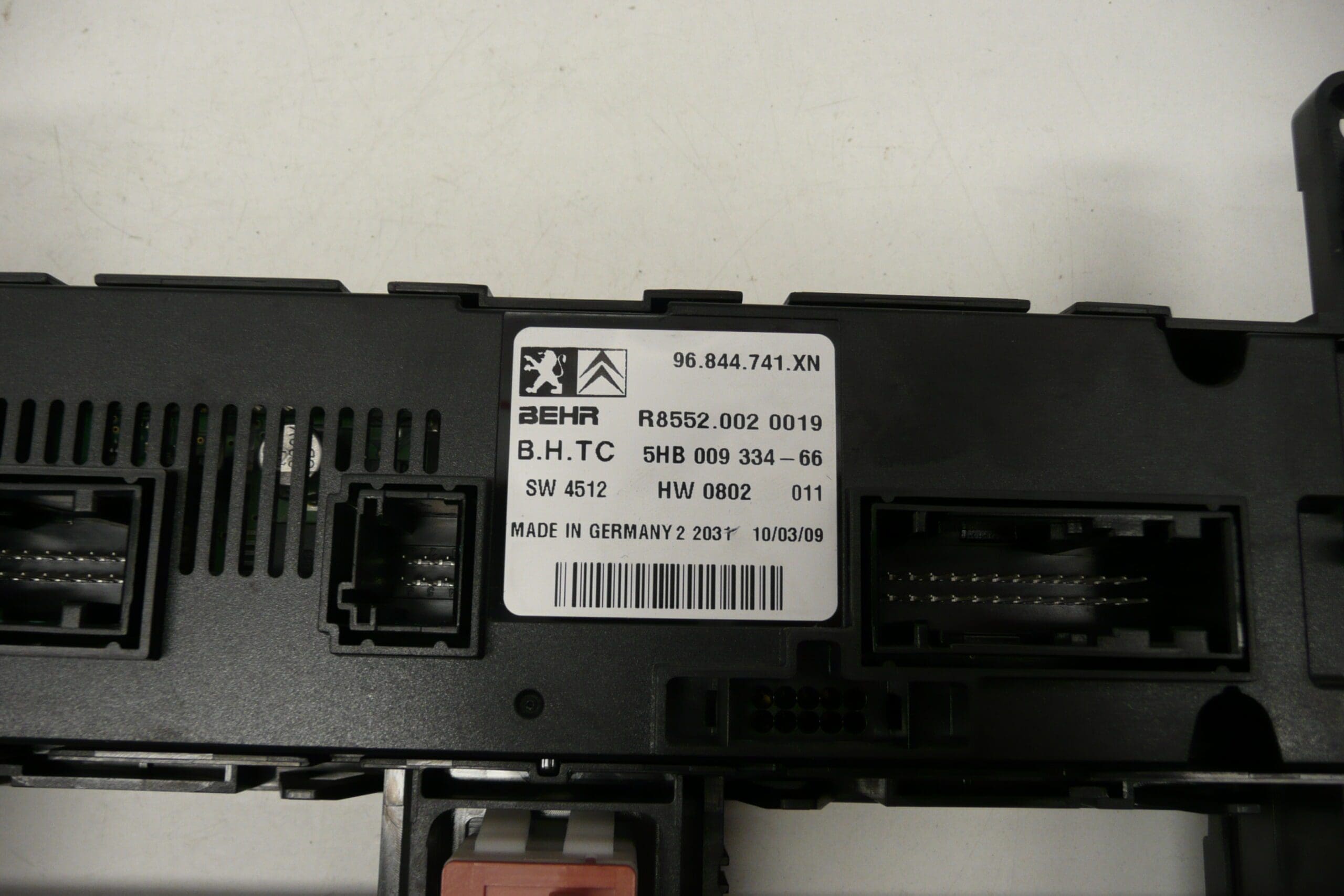 Sterowanie ogrzewaniem i klimatyzacją Peugeot 407 96844741XN 6452J8 - obrazek 2