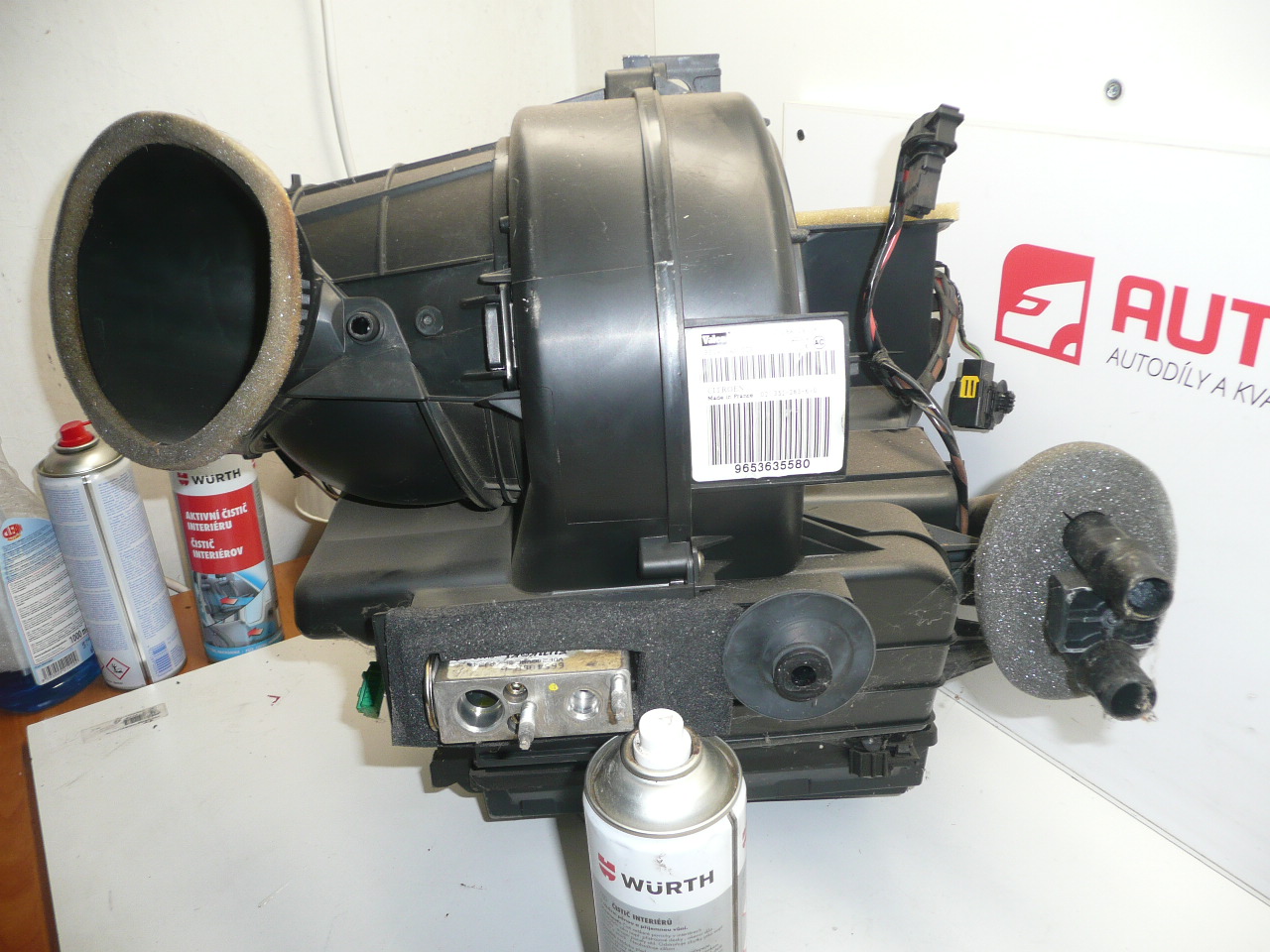 Nagrzewnica klimatyzacji Citroën C2 C3 9653635580 6450KV