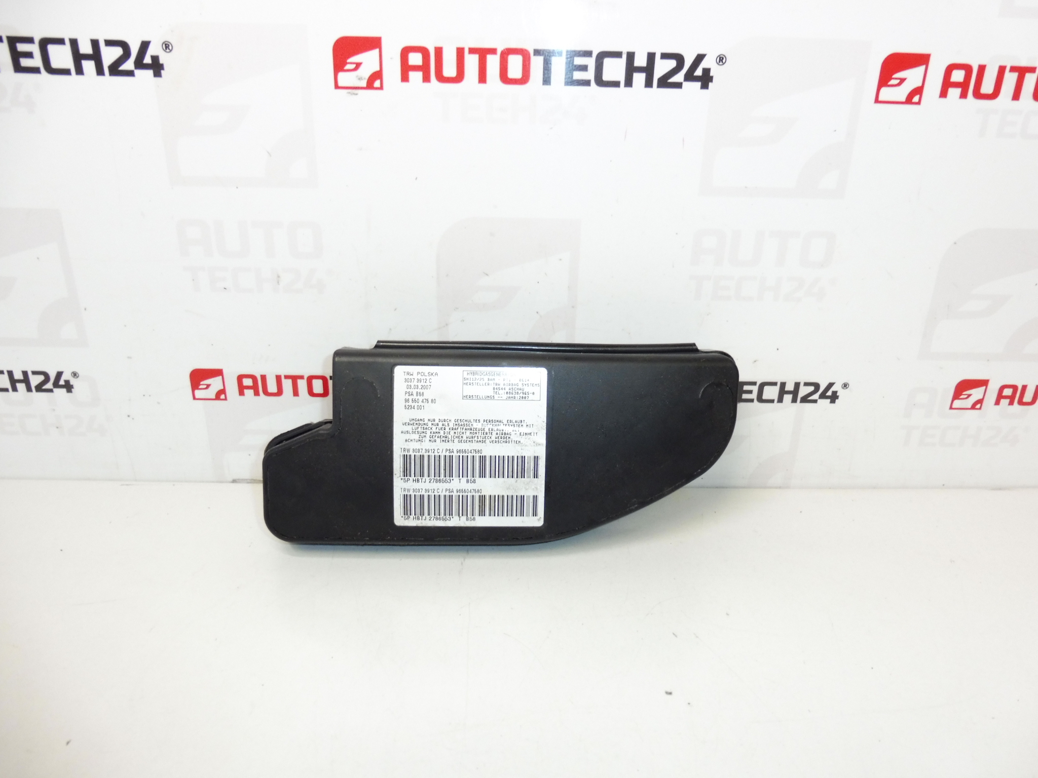 Poduszka powietrzna prawy przedni fotel Citroën C4 Picasso 9655047580 8216PH