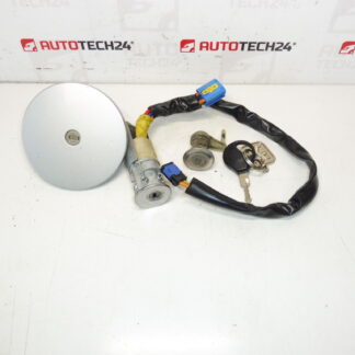 Zestaw zamków Peugeot 206 1 klucz 4162EZ 4162NR