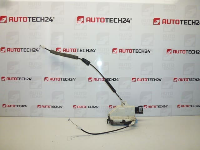 Zamek drzwi prawych przednich Citroën C5 X7 9136EE 9800618180