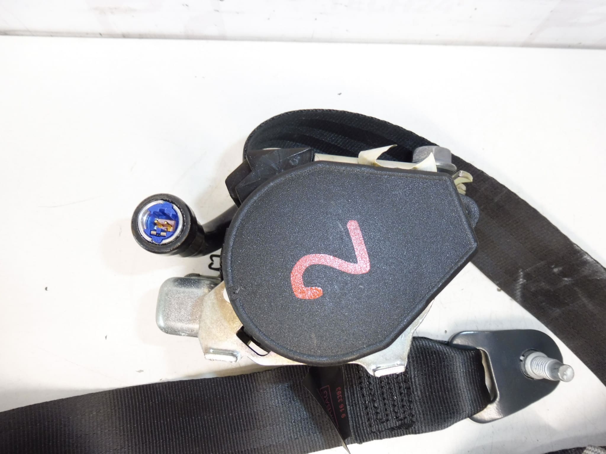 Pas bezpieczeństwa przedniego pasażera Peugeot 308 96569048XX 8975K5 - obrazek 2