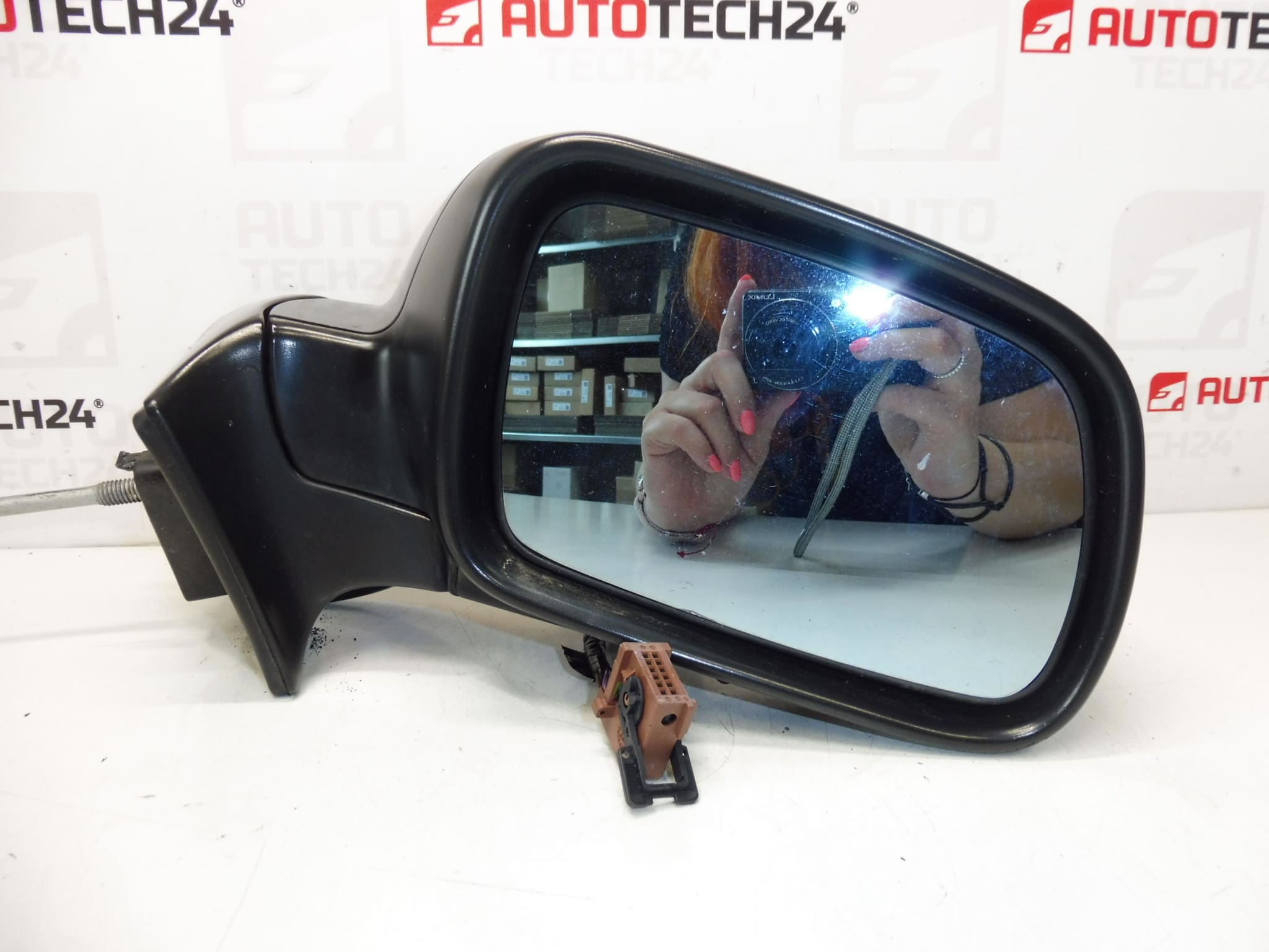Prawe Lusterko Boczne Peugeot 407 96457004XT 8149VC - obrazek 2