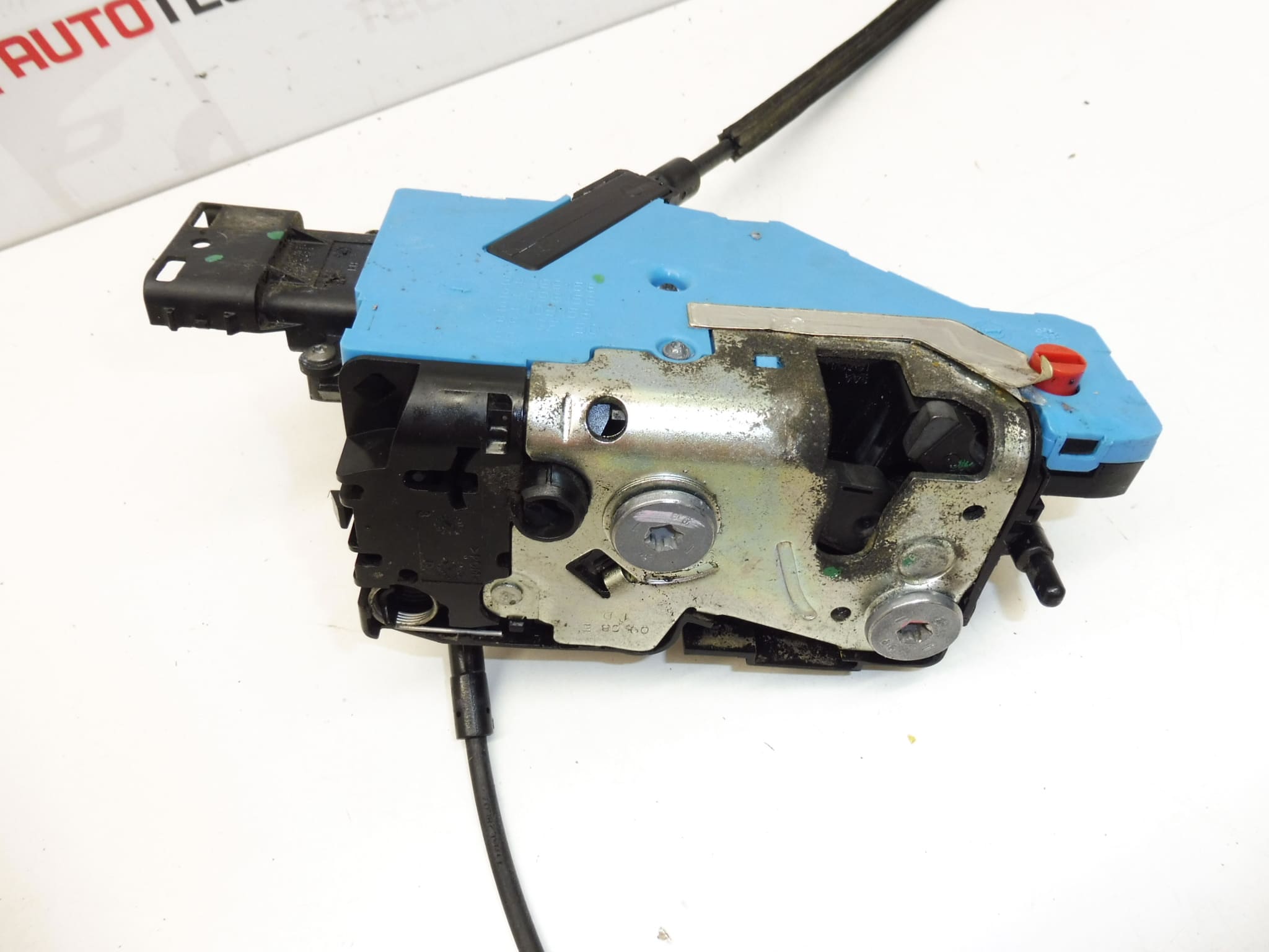 Zamek tylnej prawej drzwi Peugeot 207 24097816 24095816 - obrazek 2