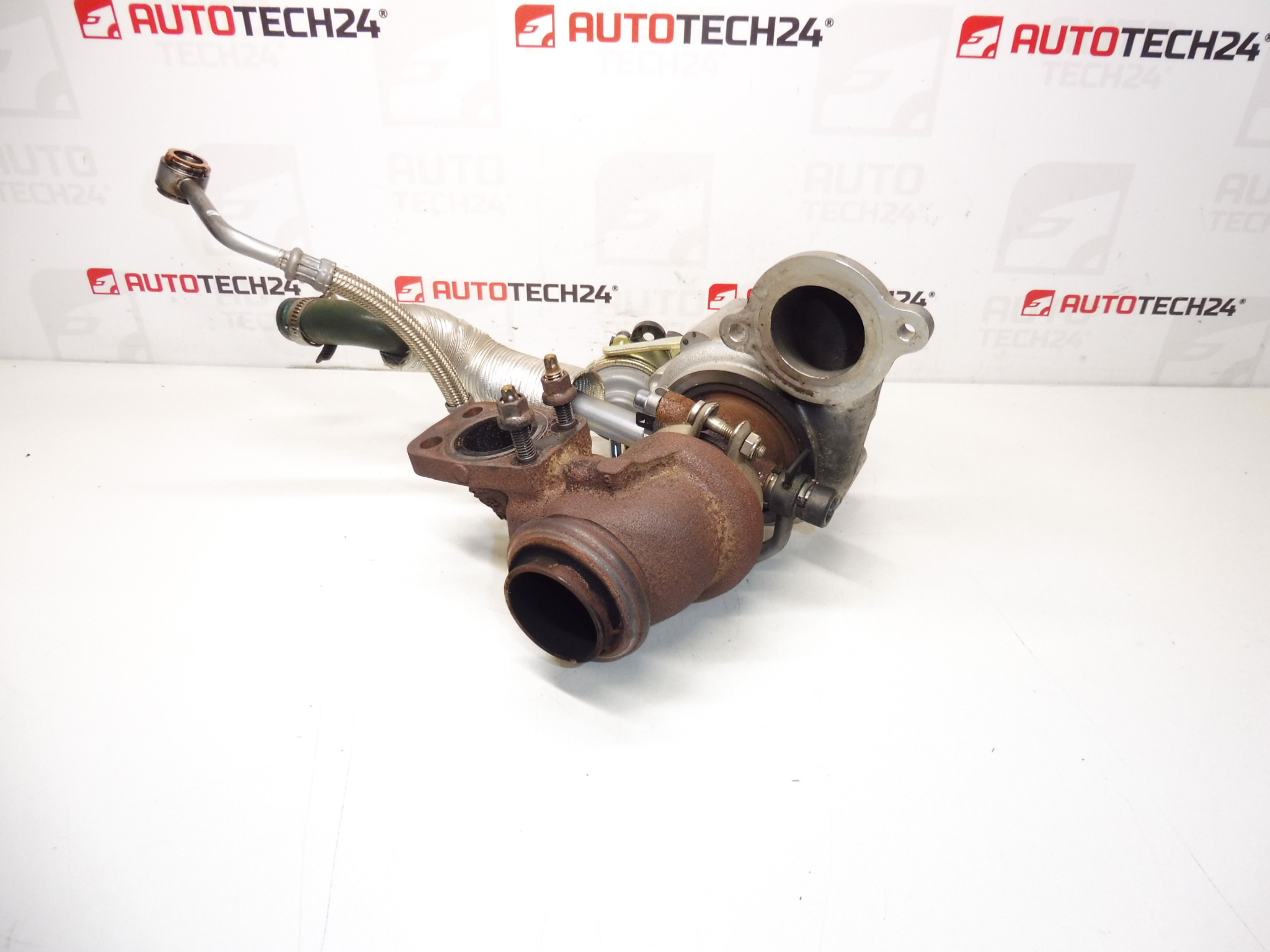 Turbo Citroën Peugeot 1.6 HDI 68KW 88 tys km 9673283680 TD02H2-07TVT-21