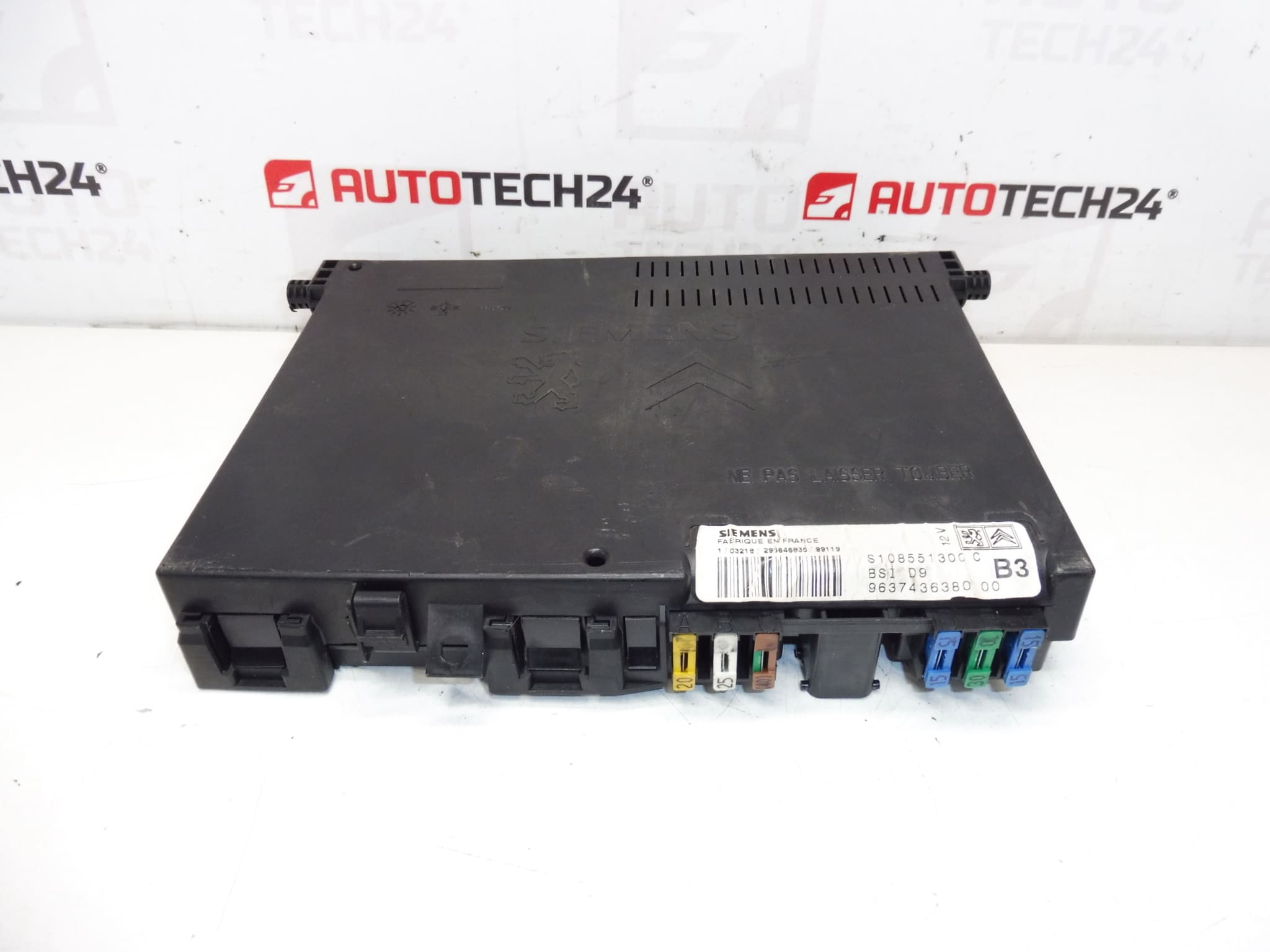 Moduł BSI D9 Siemens do Citroën i Peugeot 9637436380 - obrazek 2