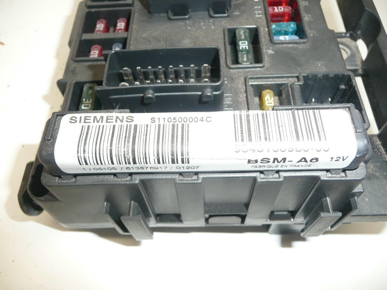 Moduł BSM A6 (Siemens) do Citroëna/Peugeota, nr 9643100980 - obrazek 2