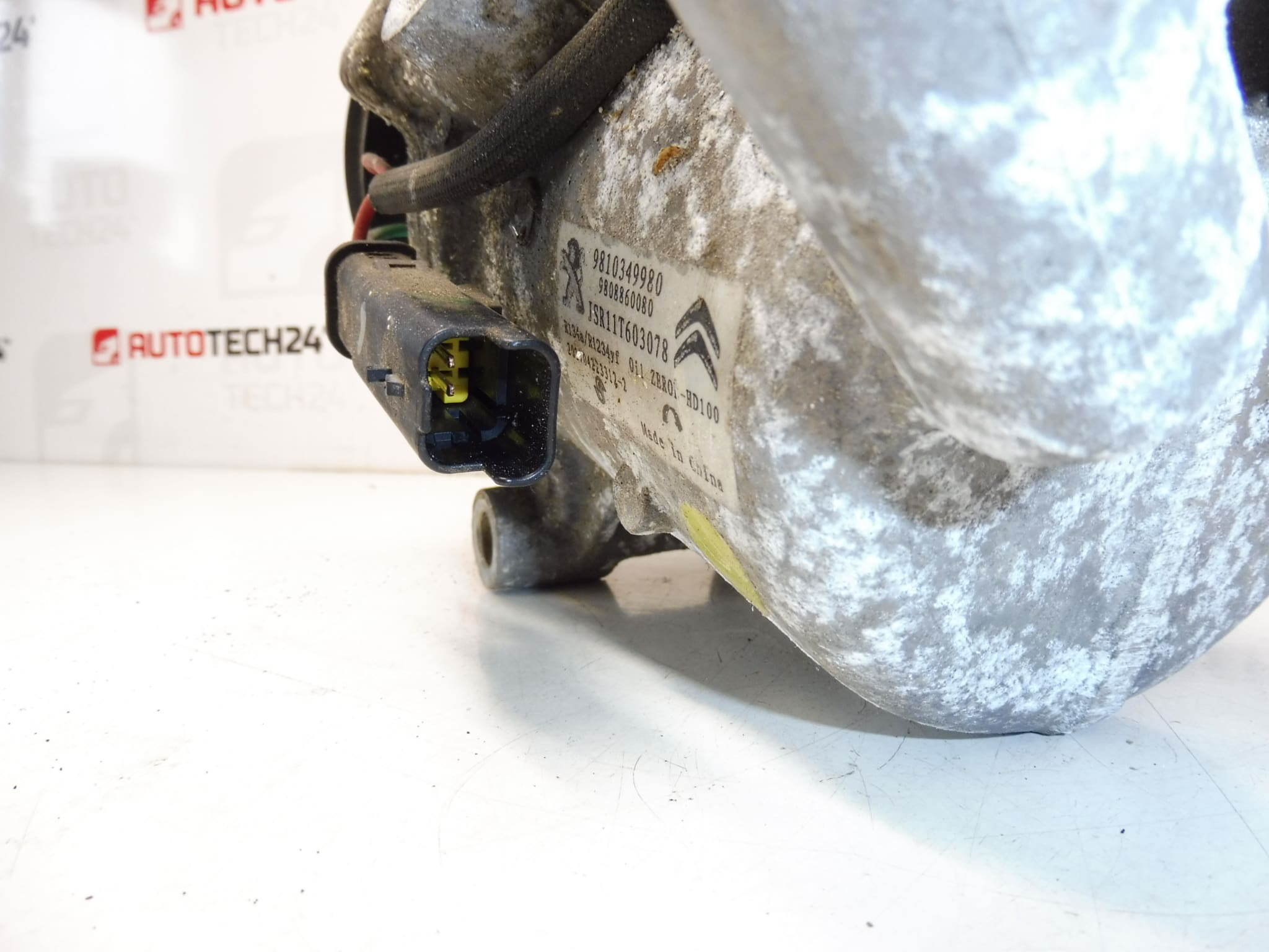 Sprężarka klimatyczna 1.2 VTI Citroën Peugeot 9810349980 9808860080 - obrazek 2