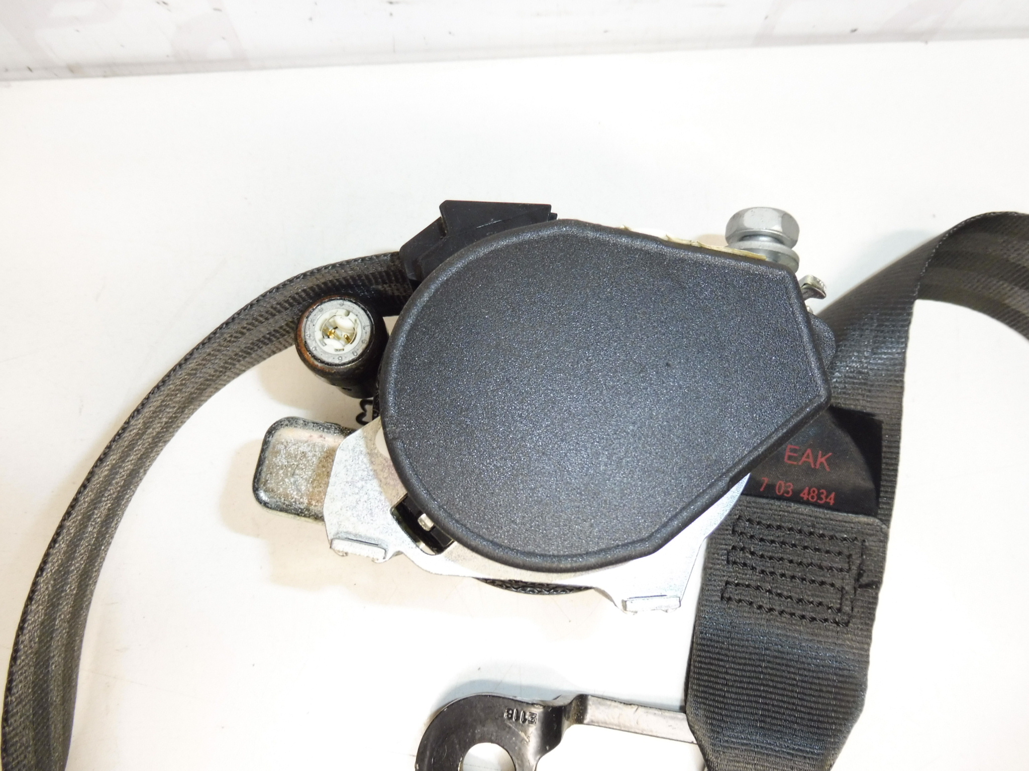 Pas bezpieczeństwa pyrobelkowy prawy Peugeot 206 206+ 96468606XX 8973WJ