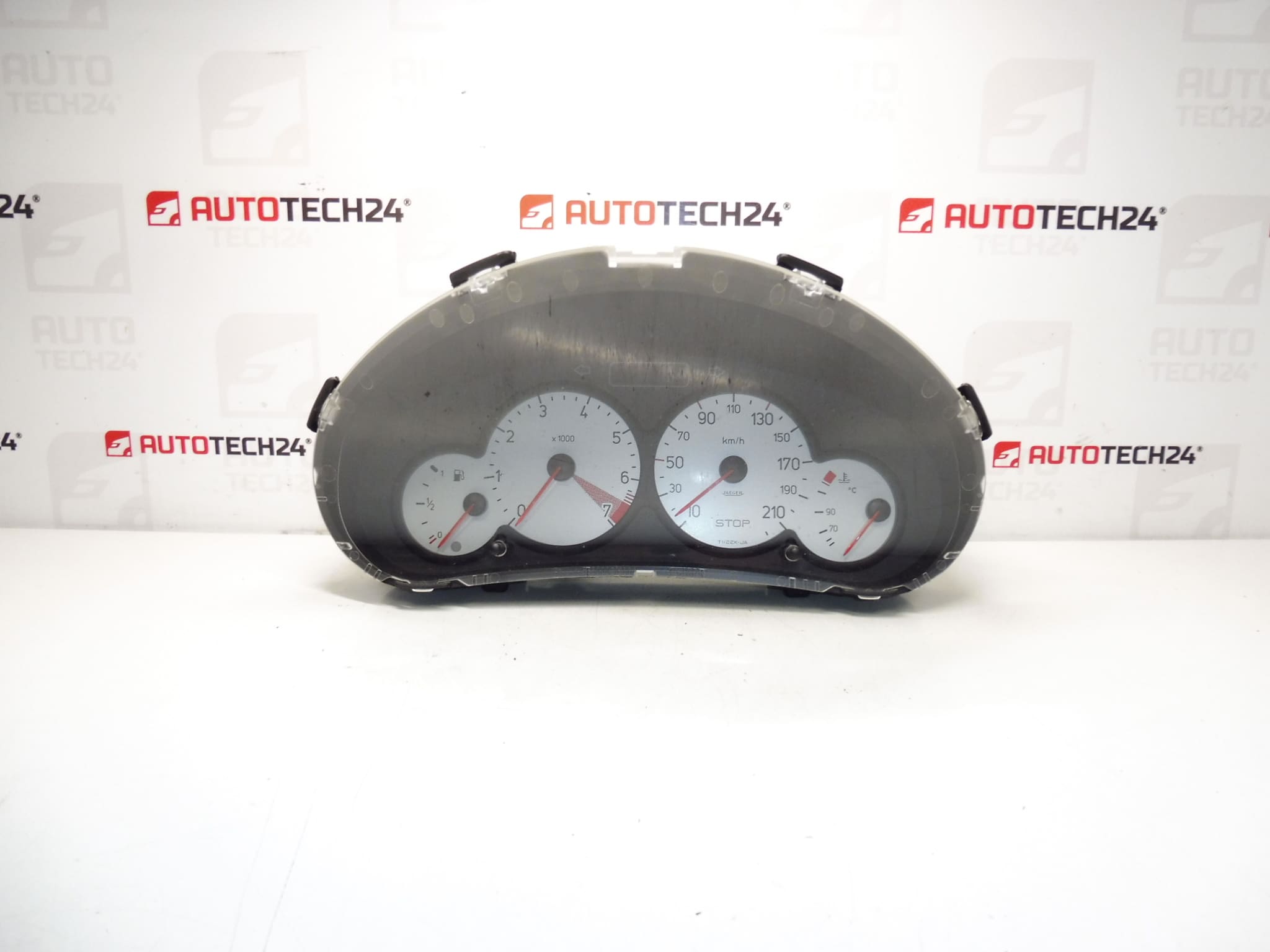 Alarmy prędkościomierza Peugeot 206 66000 km 9656729180 6106LL