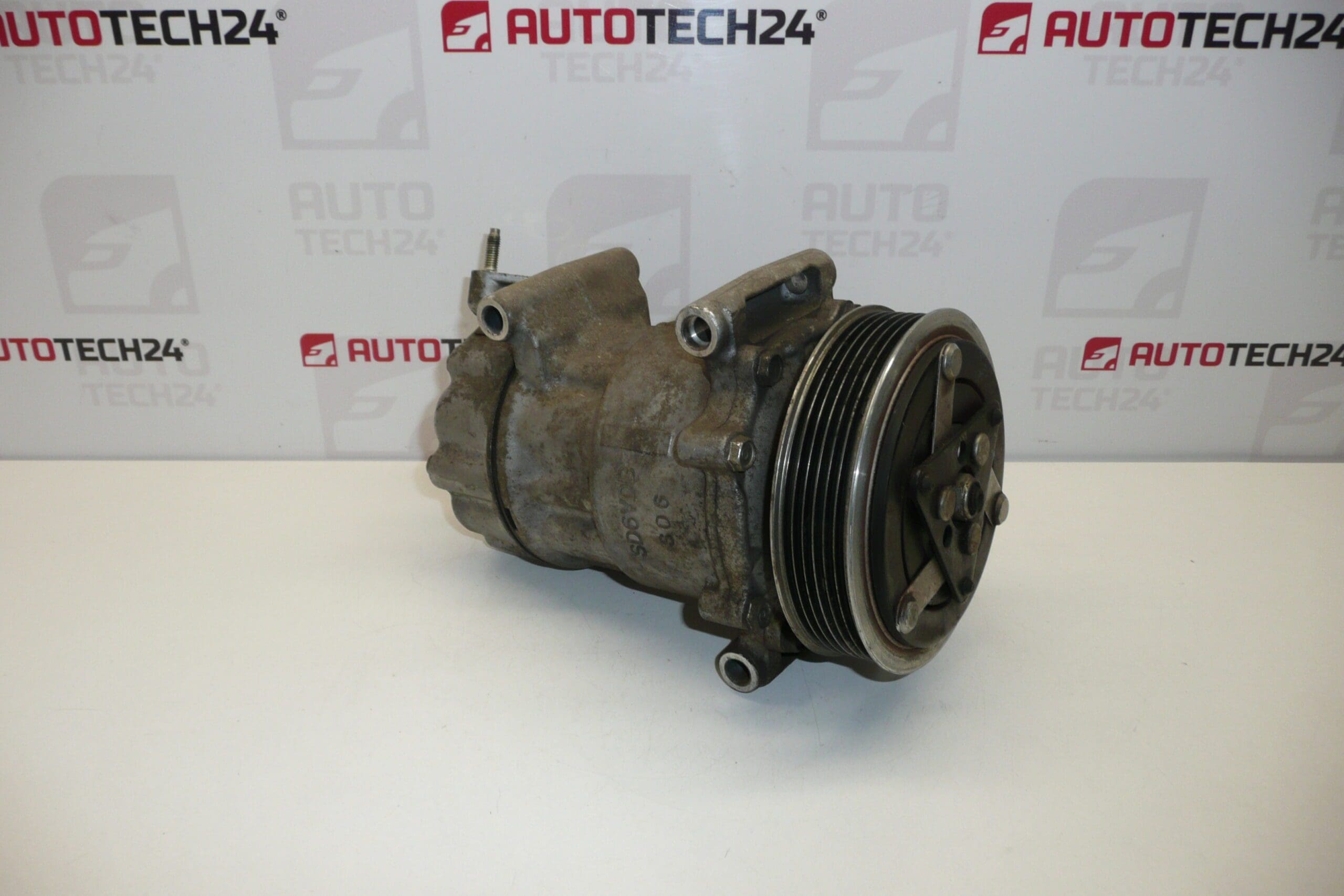 Sprężarka klimatyzacji Sanden SD6V12 1907 Citroën Peugeot 9684480180 6453XP