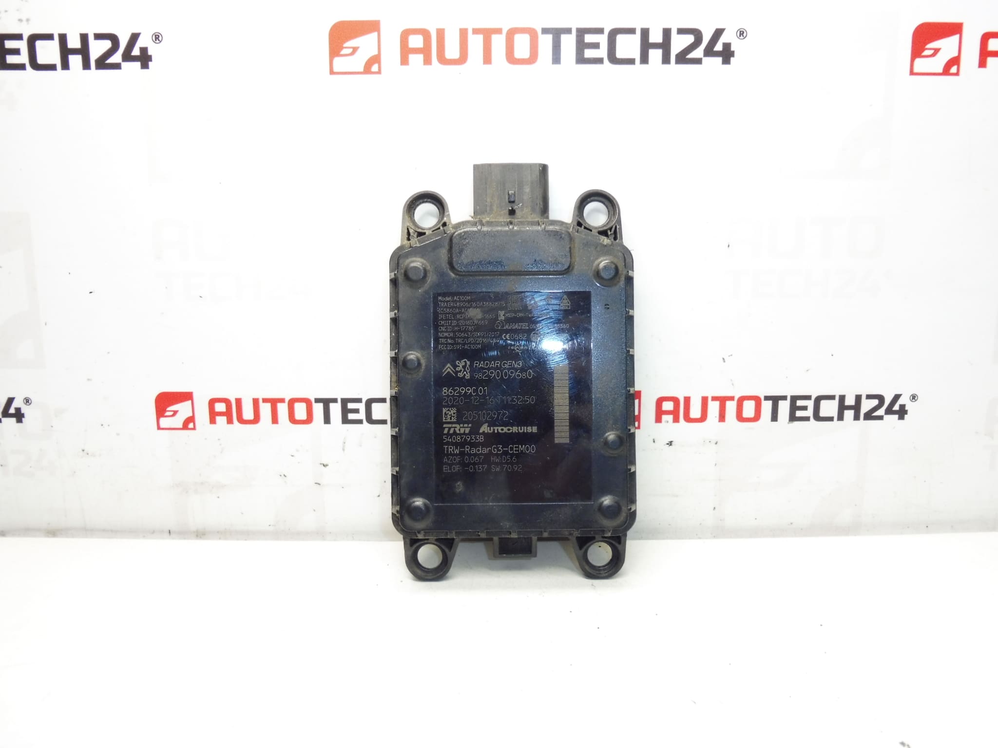 Radar tempomatu TRW 9800563180