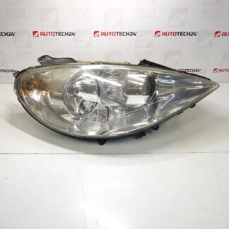 Reflektor Przedni Prawy Peugeot 807 1400964280 89901573 6206F1