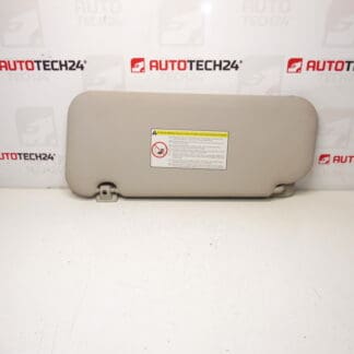 Osłona przeciwsłoneczna prawa Citroën Peugeot 8143LW