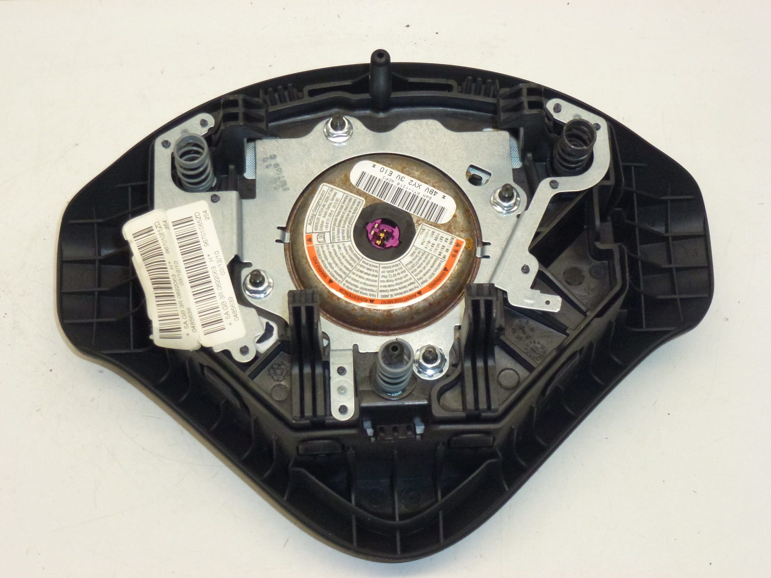 Poduszka powietrzna kierownicy Peugeot 206+ 207 96701085ZD 4112PK - obrazek 2