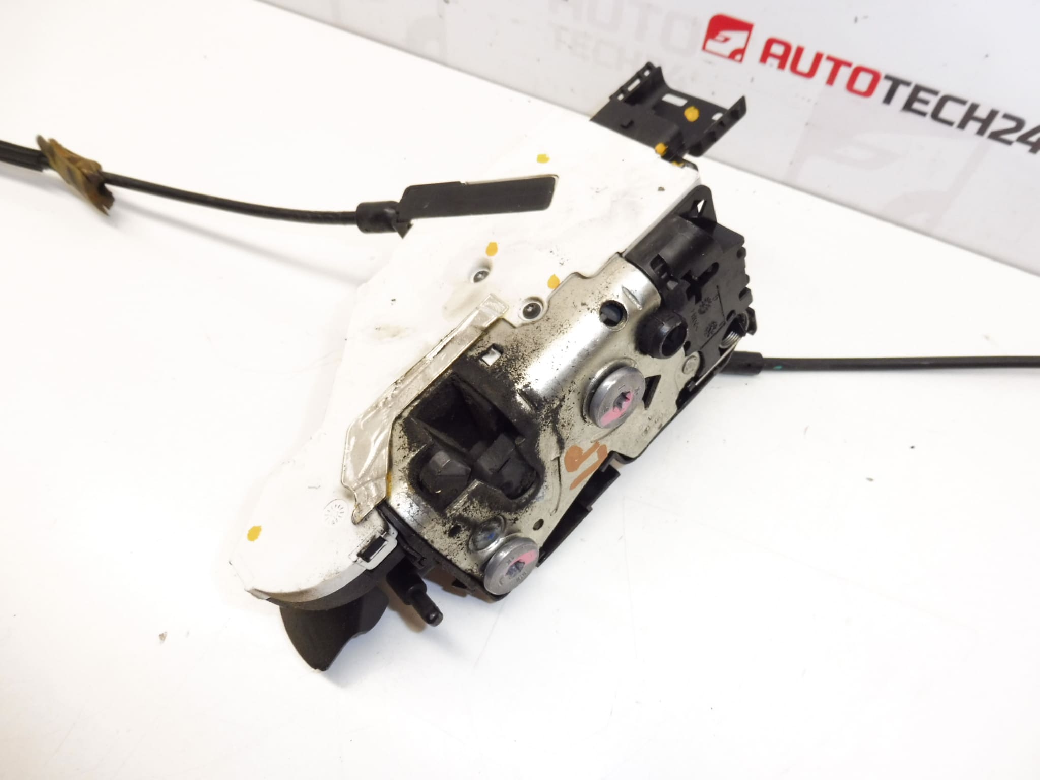 Zamek drzwi kierowcy Peugeot 207 24090816 24087819 24091816 - obrazek 2