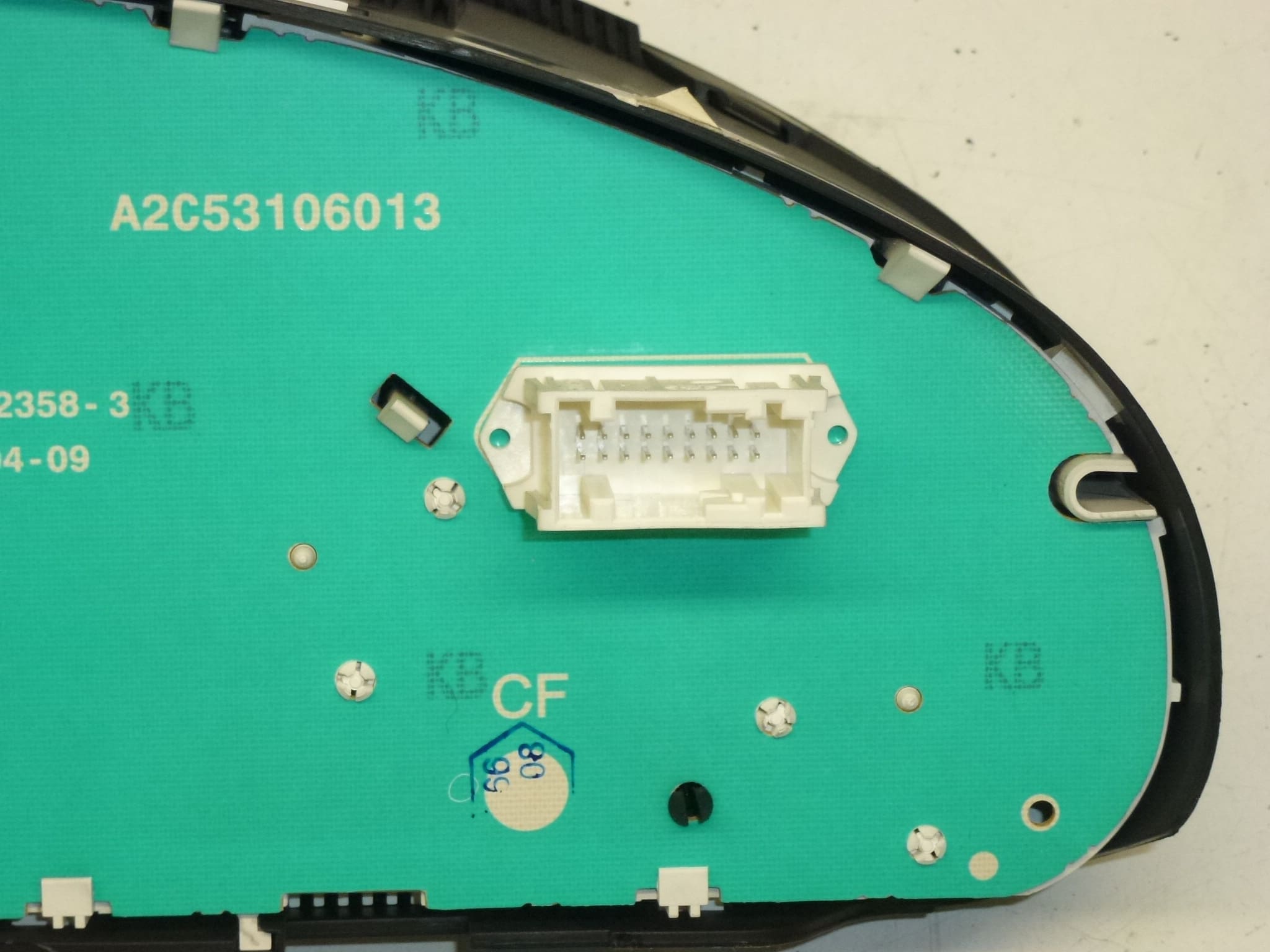 Prędkościomierz Peugeot 407 przebieg 280000 km 9664690380 610395 - obrazek 2