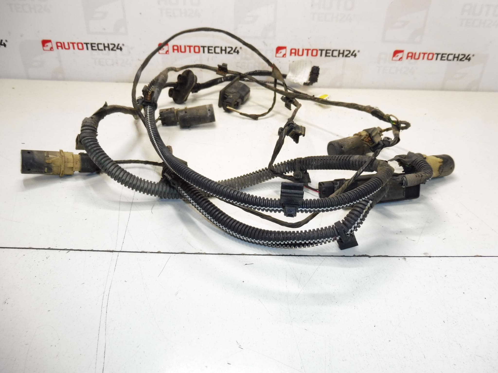 Wiązka PDC z czujnikami i oświetleniem Peugeot 307 CC 9644452780 6528Q1 - obrazek 2