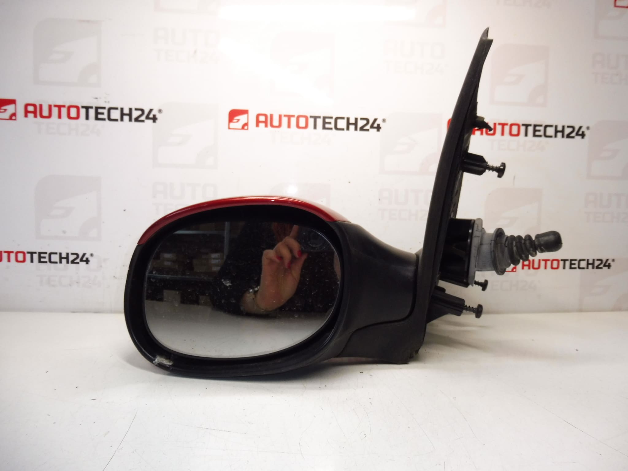 Lusterko wsteczne lewe Peugeot 206 EKQ 96323811XT 96432630XT 8148YC - obrazek 2