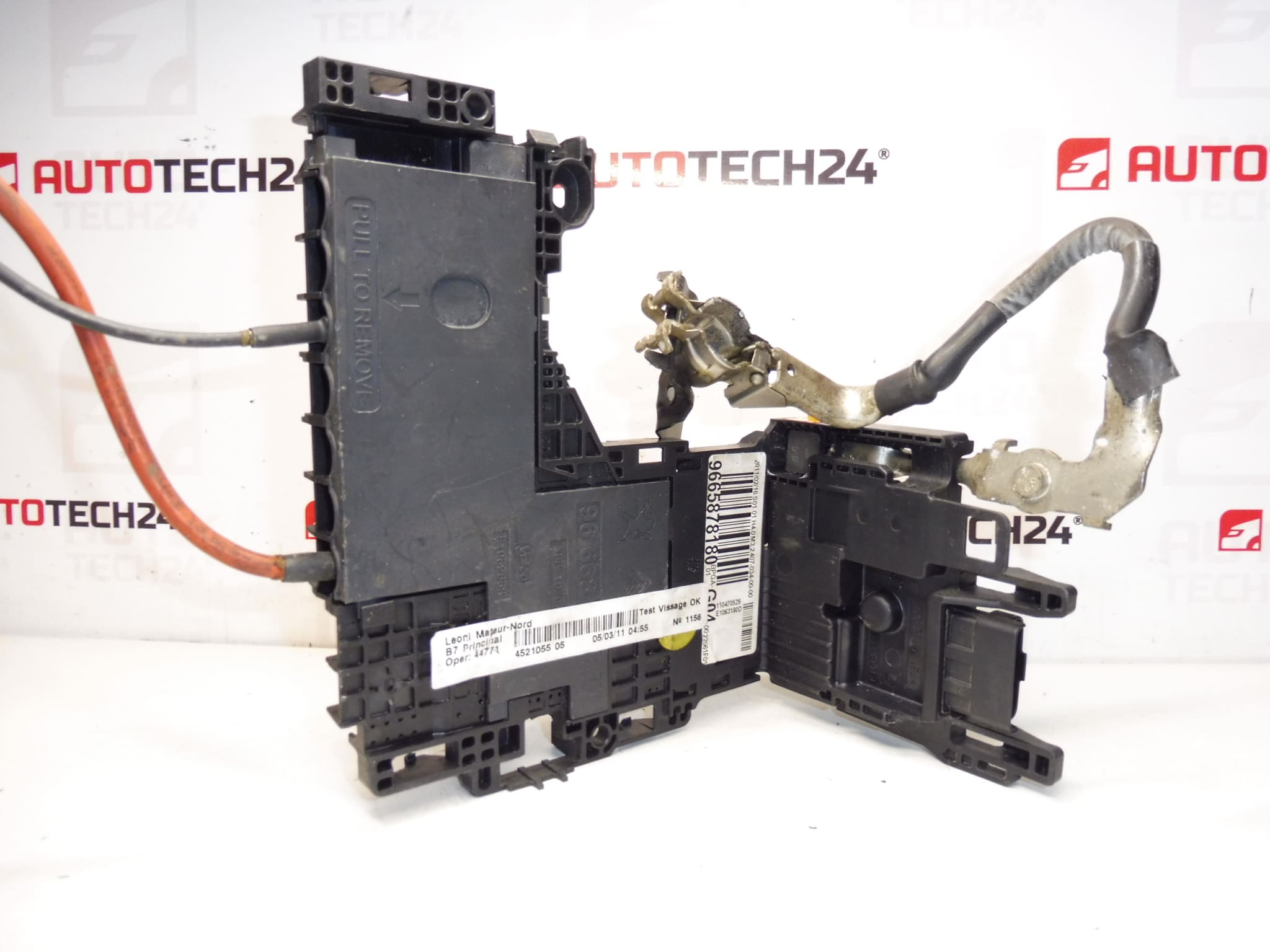 Moduł bezpieczników zarządzania mocą Citroën C4 II 9665878180 6500JE - obrazek 2