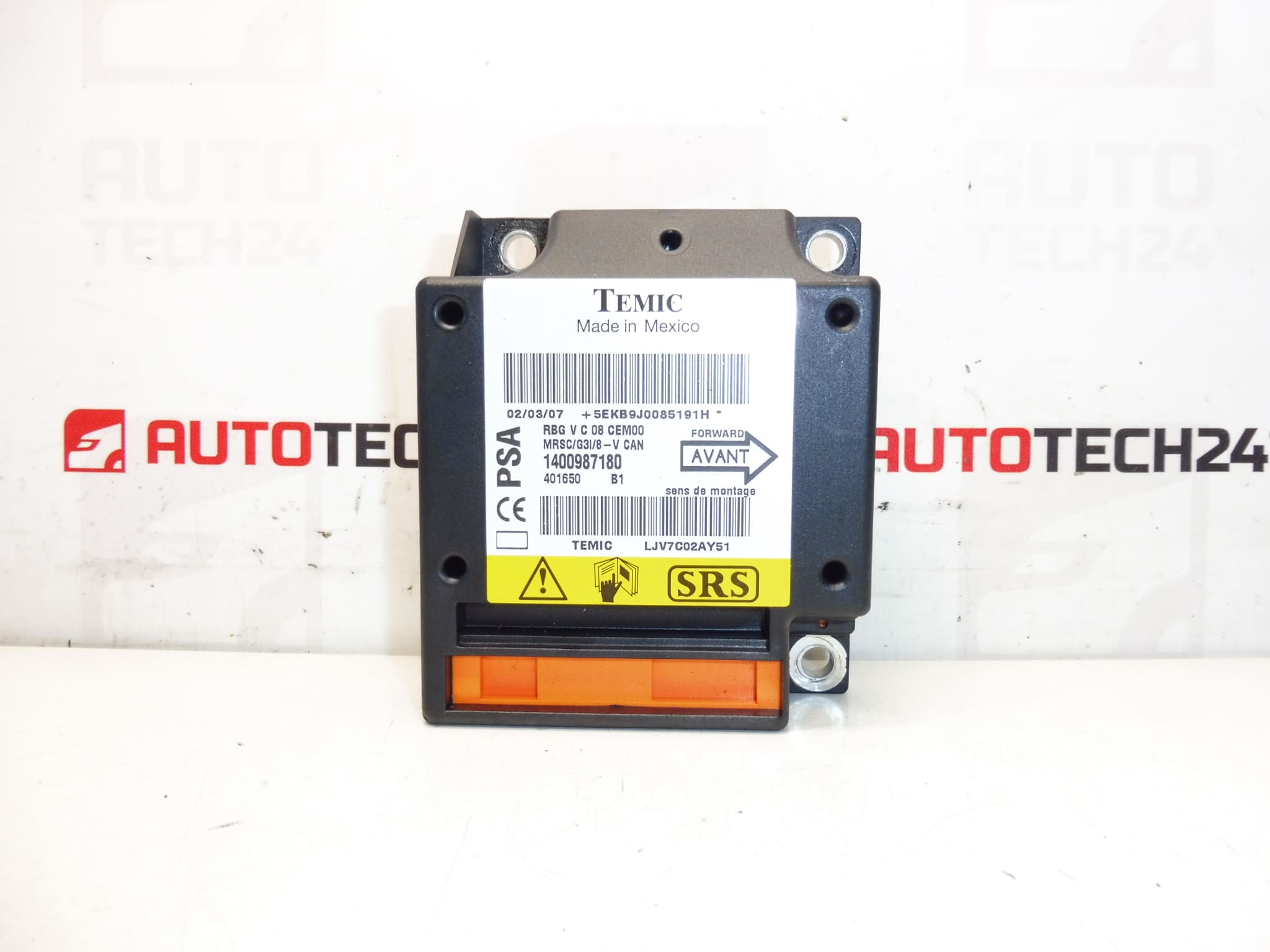 Zespół poduszki powietrznej Citroën C8 Peugeot 807 1400987180 6546H0