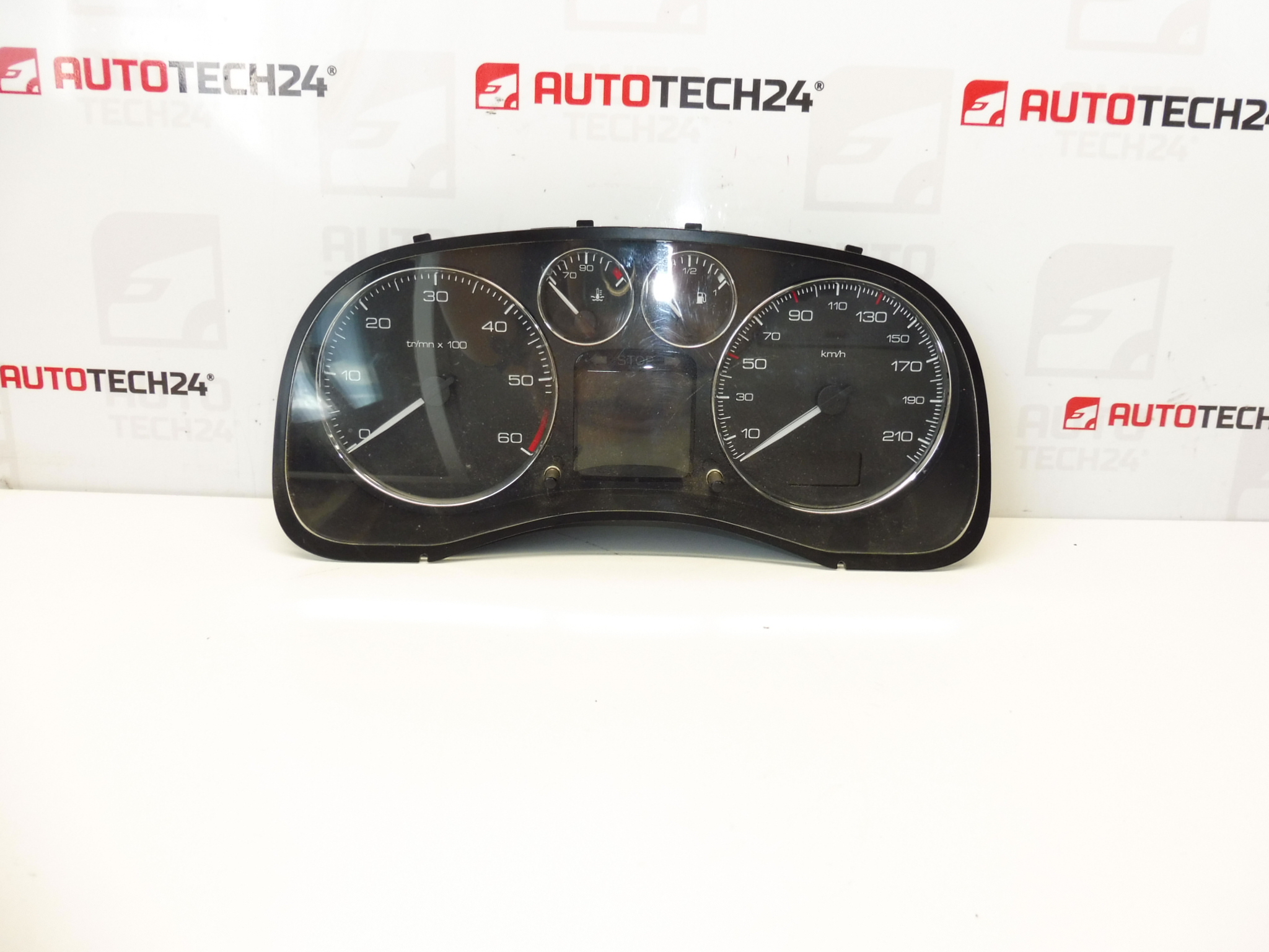 Tachometr najeto 212725 km Peugeot 307 9654485280 6106N4