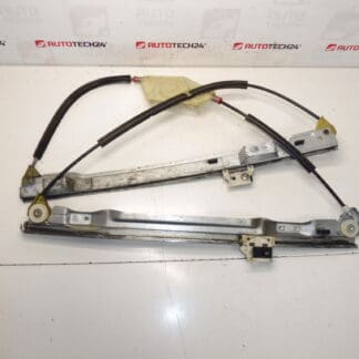 Mechanizm ściągający lewą przednią szybę Citroën C4 Picasso 9221CV