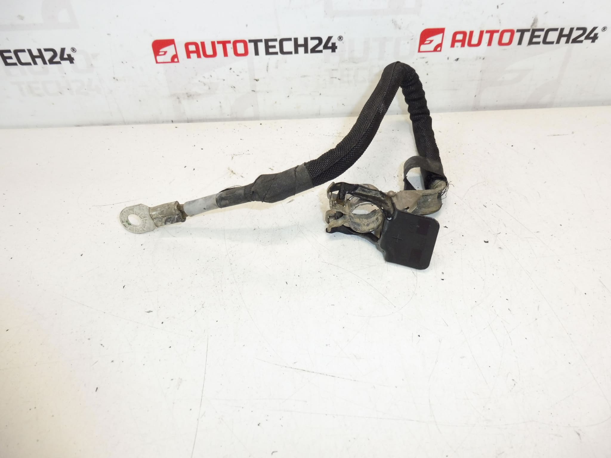 Kabel połączeniowy + biegun w silniku Peugeot 9674808180 564621