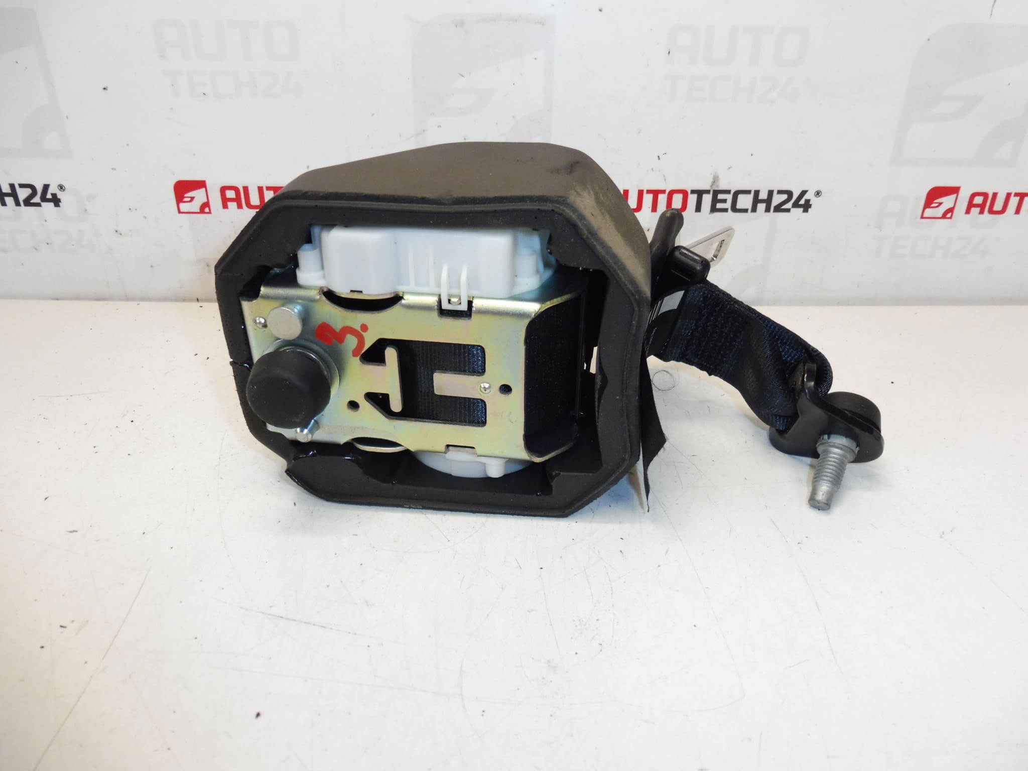 Pas bezpieczeństwa tył Citroen C3 II A51 DS3 98019948XX - obrazek 2