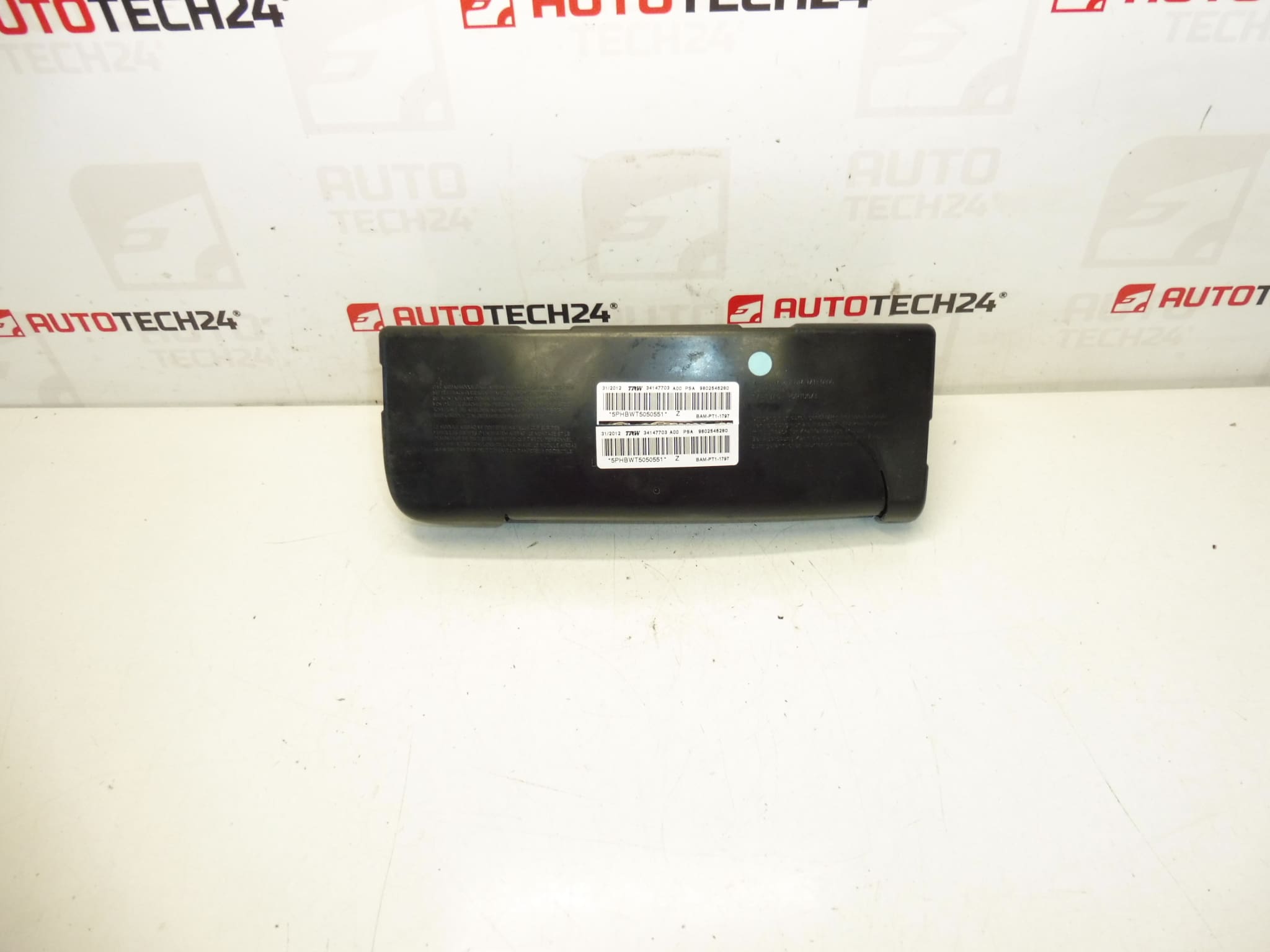 Poduszka powietrzna fotela pasażera Citroën C3 II A51 9802546280