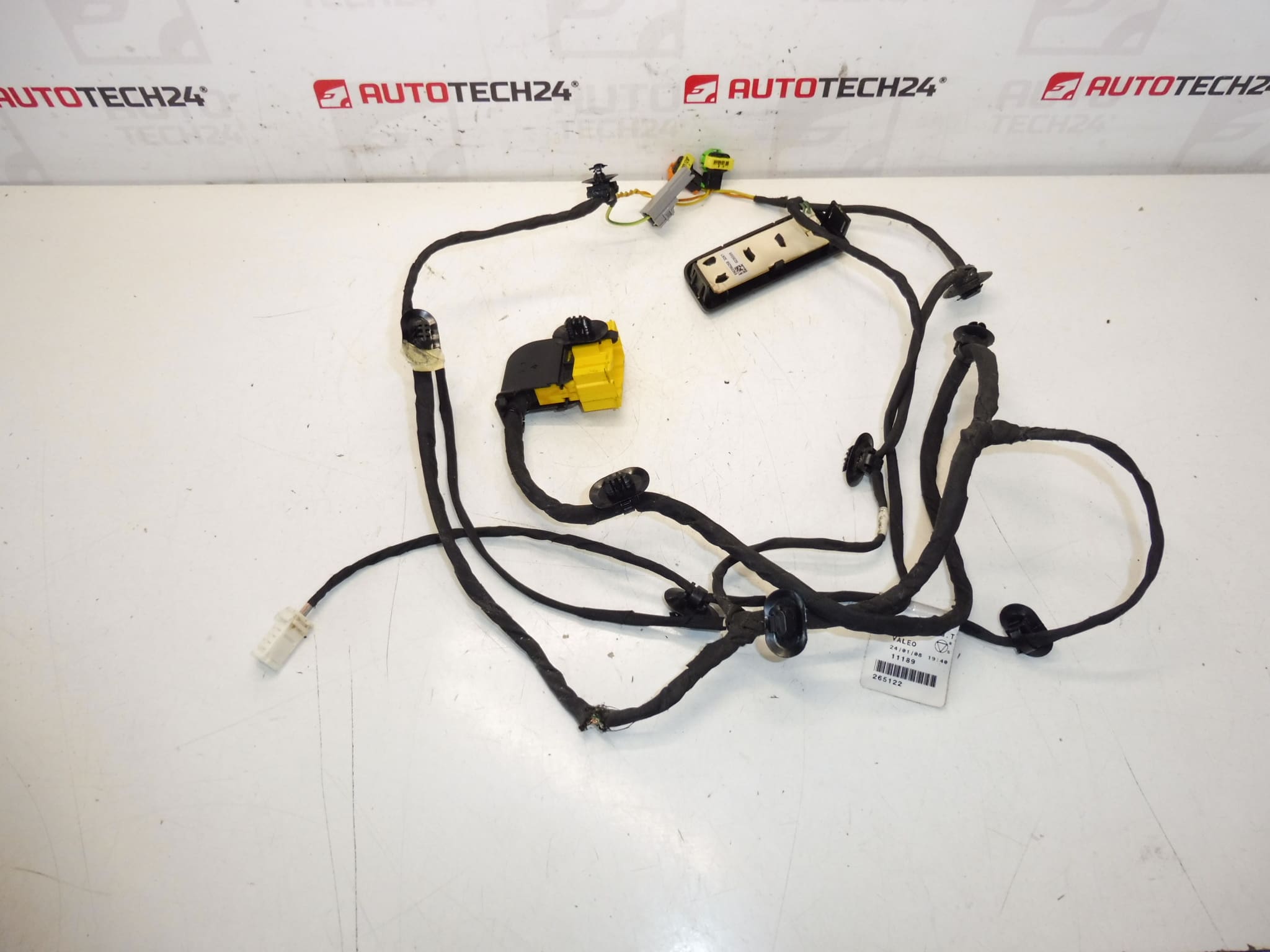 Wiązka fotela kierowcy Citroen C4 Picasso 6505V3