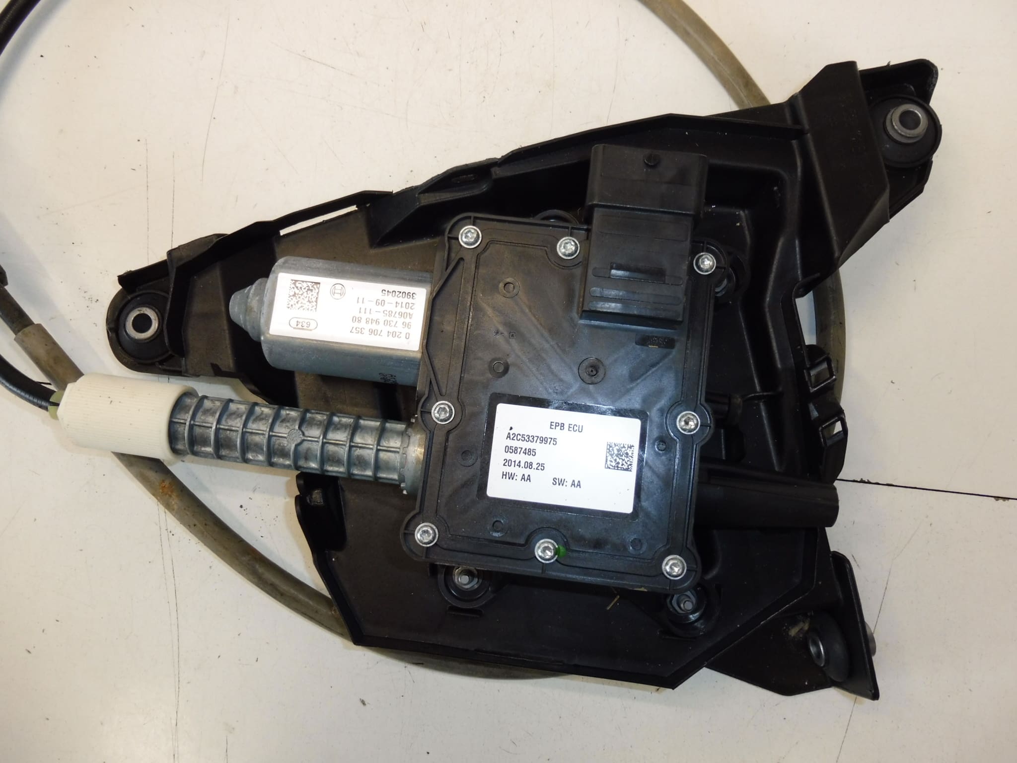 Elektroniczny hamulec ręczny Peugeot 3008 I 0204706357 9673094880 470212 - obrazek 2