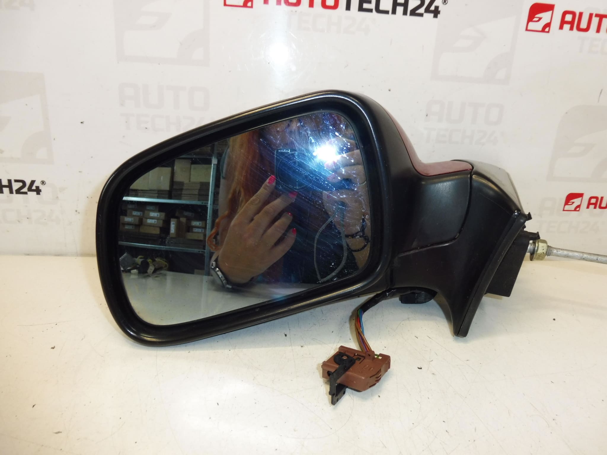 Lusterko wsteczne lewe EKQD Peugeot 407 96456984XT 8149 VG - obrazek 2