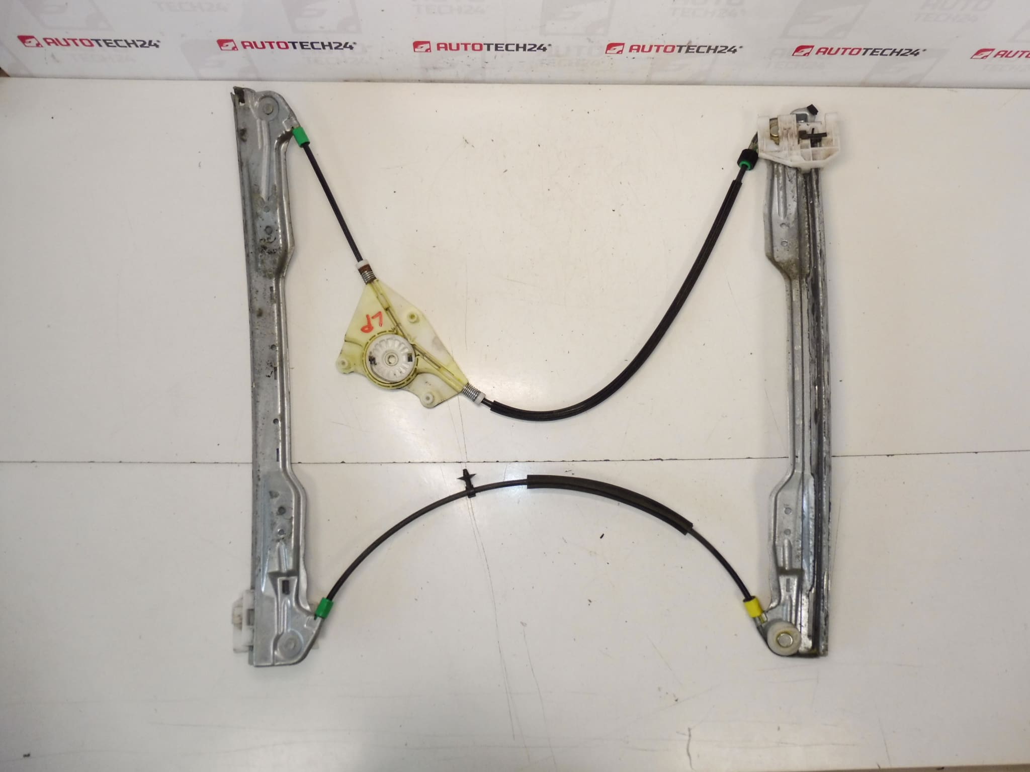 Mechanizm ściągania szyby kierowcy Citroën C5 01-07 9221P7