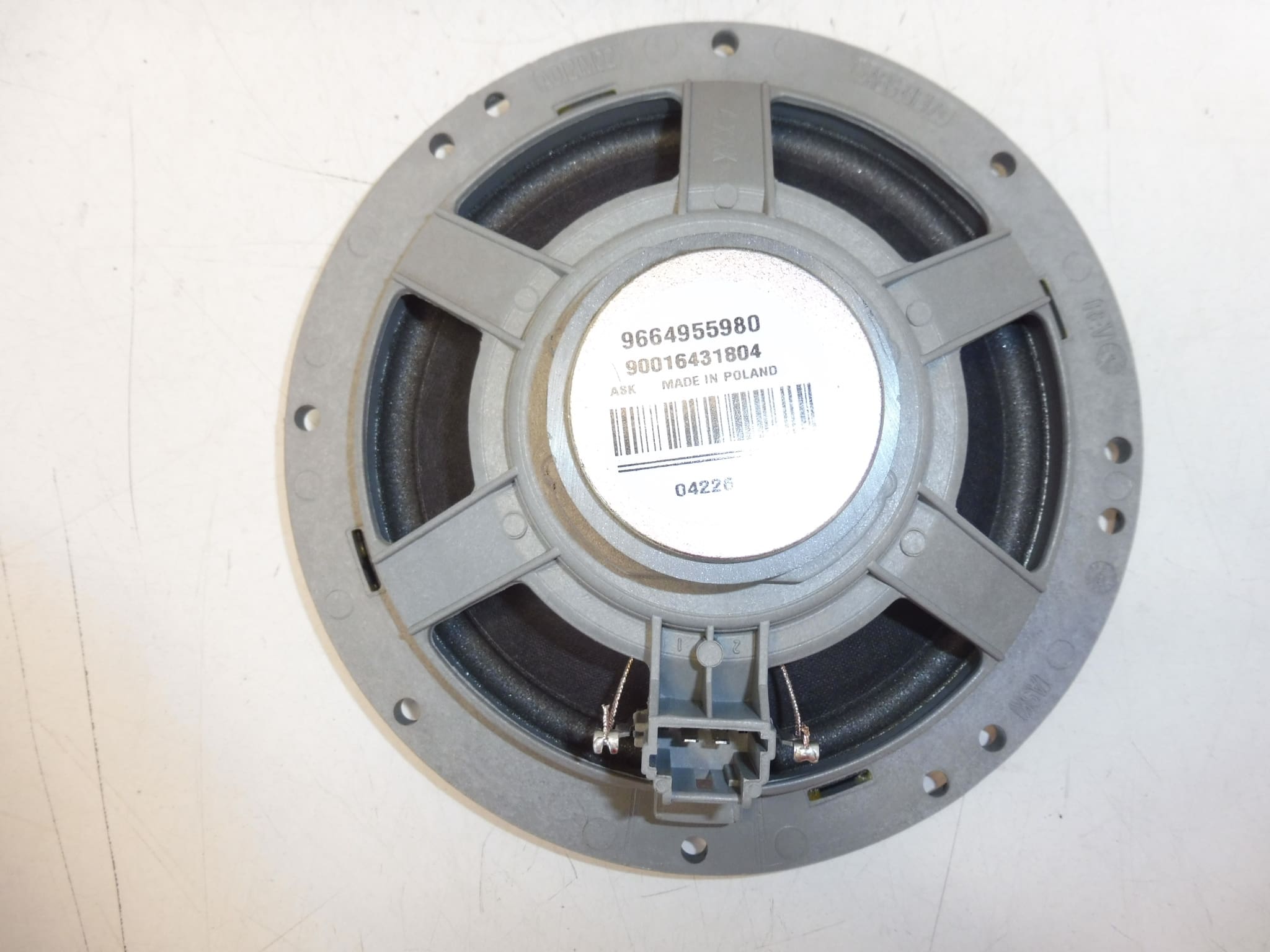 Nowy Głośnik Citroën Peugeot 9664955980 6562X3 - obrazek 2