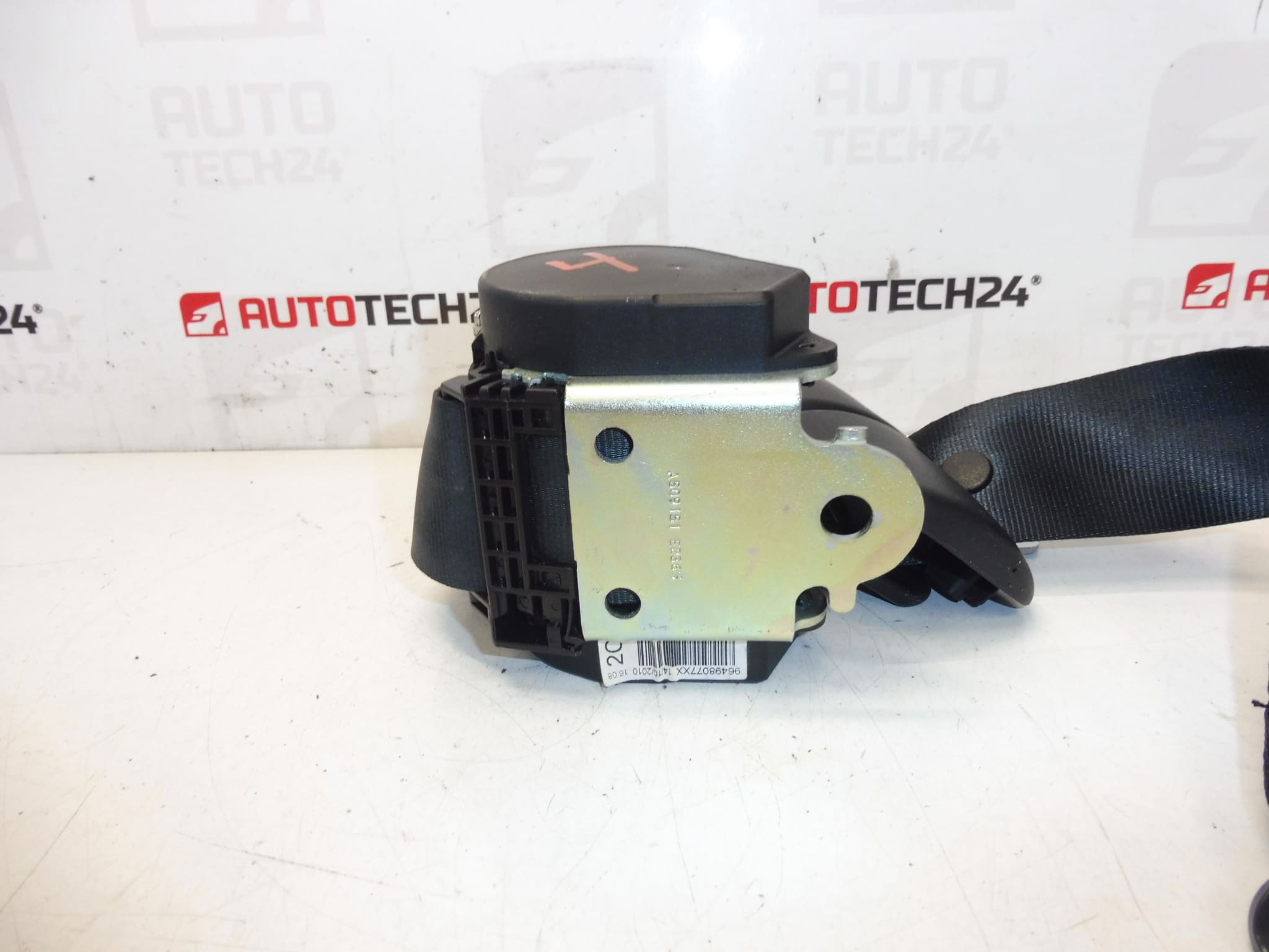 Pas bezpieczeństwa tył Peugeot 207 96498077XX 8974SY - obrazek 2