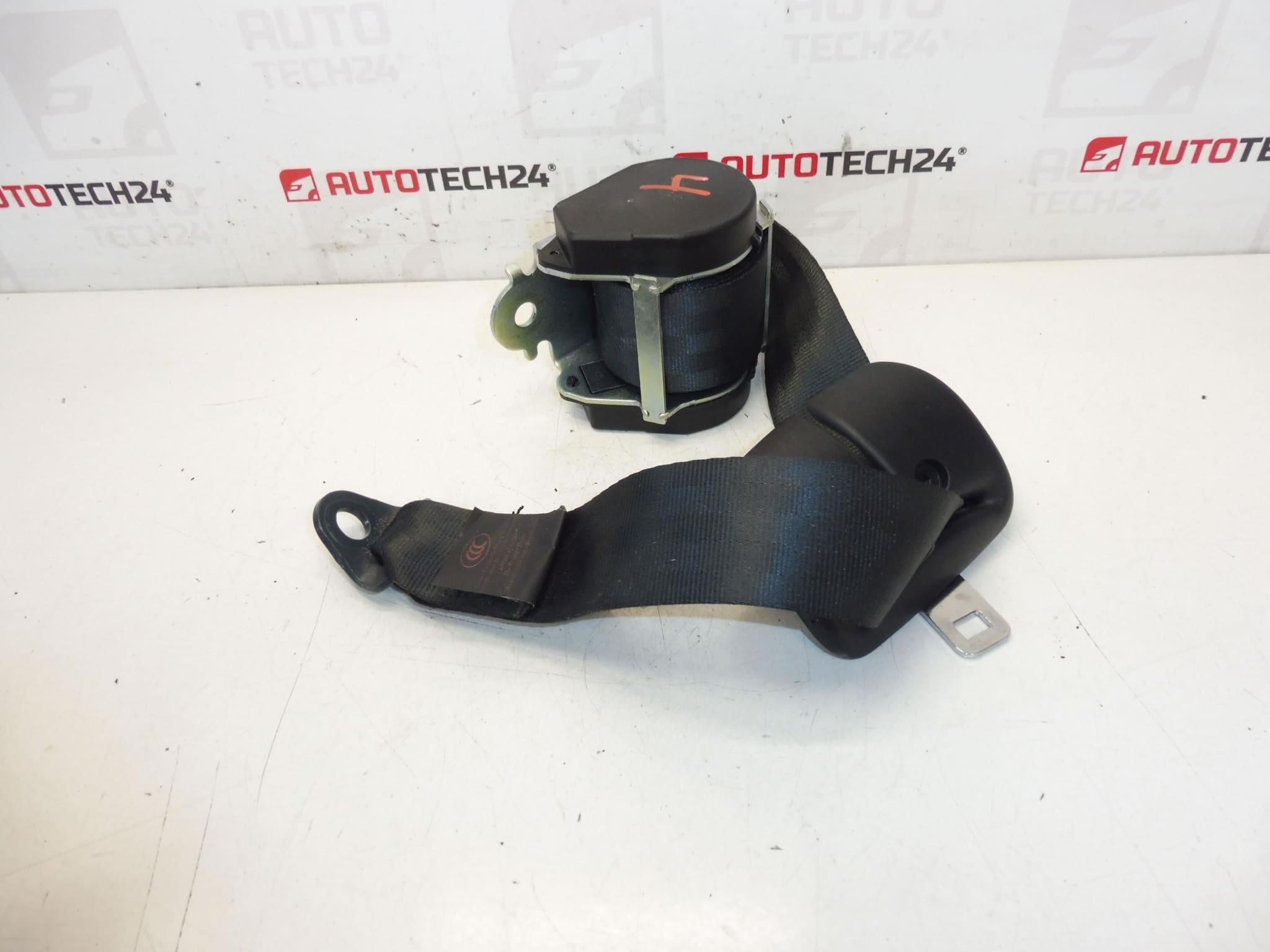 Pas bezpieczeństwa tył Peugeot 207 96498077XX 8974SY