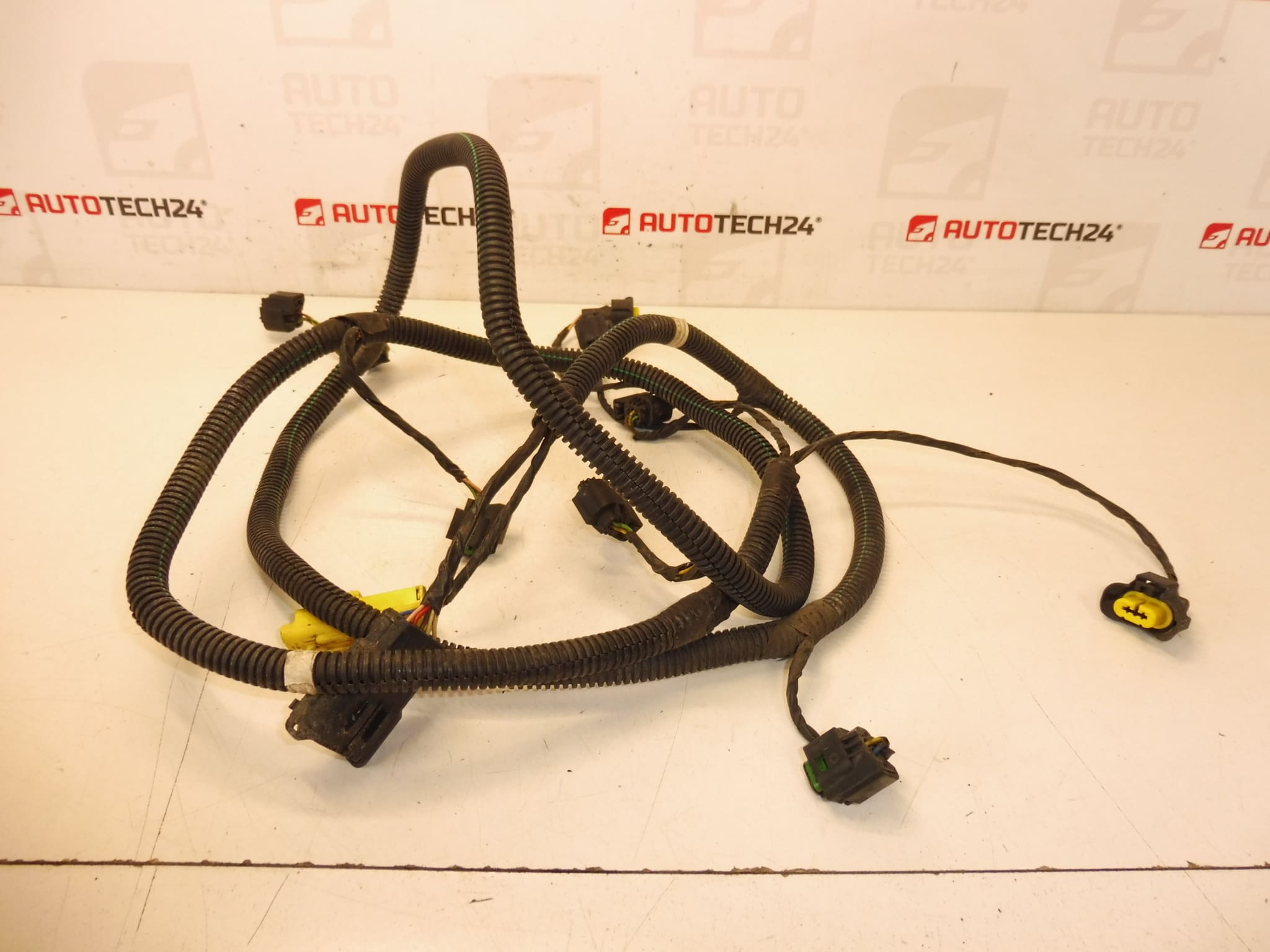Wiązka świateł przeciwmgłowych przednich i czujników Citroen C4 Picasso 9663255080 6575Y2 - obrazek 2