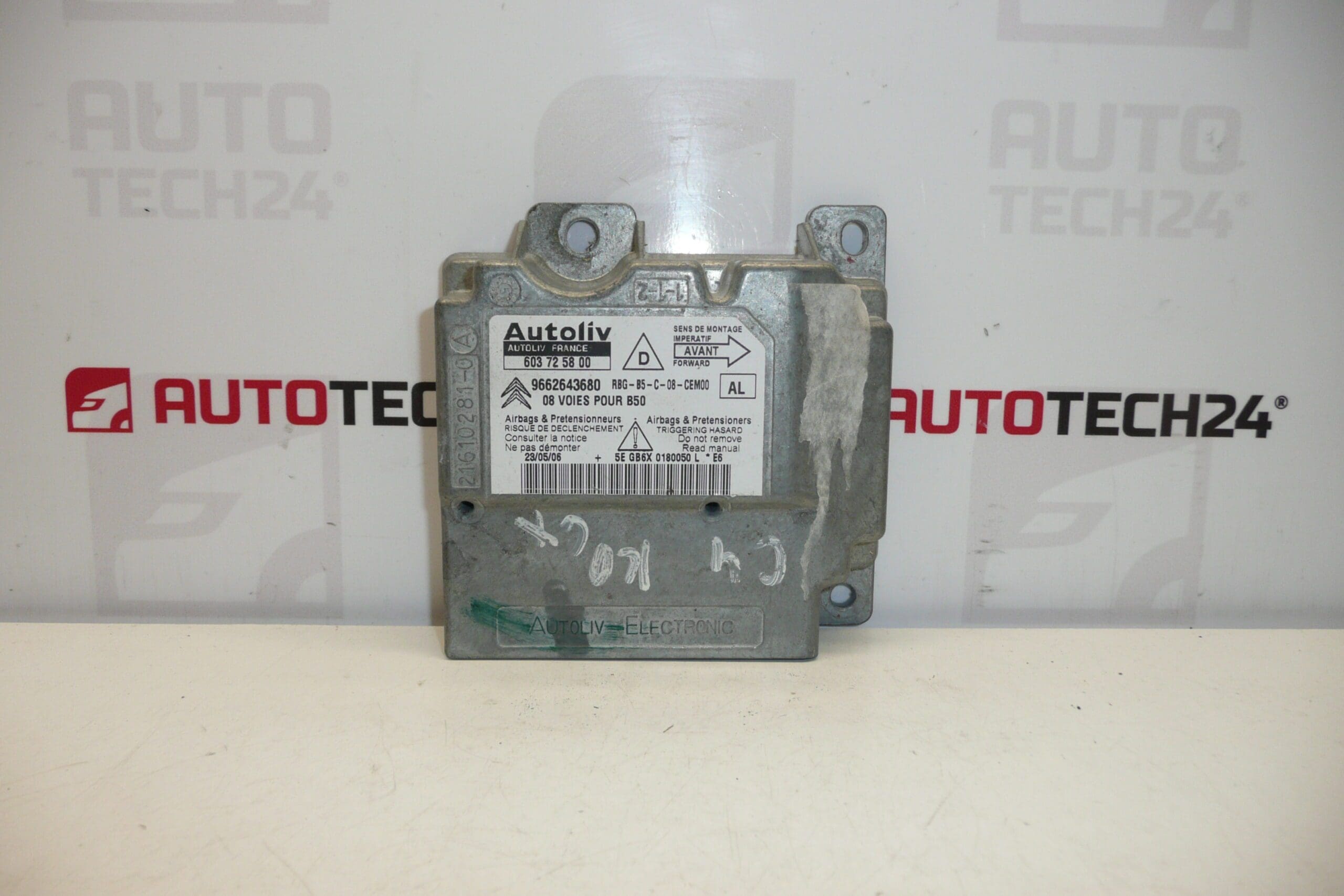 Zespół poduszki powietrznej Citroën C4 9662643680 654633