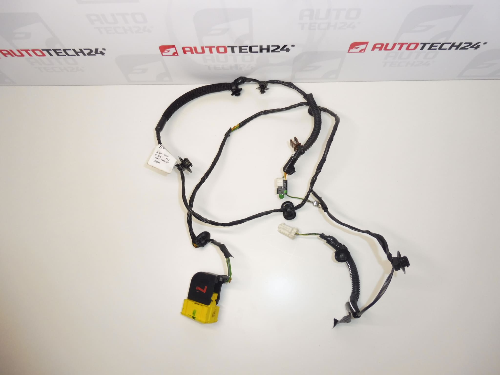Wiązka fotela kierowcy Citroen C4 B7 6505G1