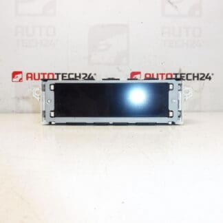 Wyświetlacz radia komputerowego Citroën Peugeot 966631380 9821851780 6593P2