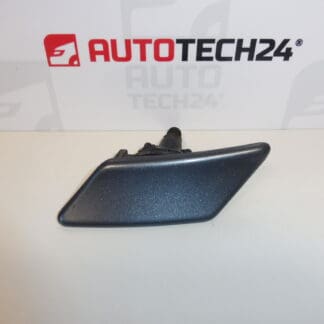 Dysza i zaślepka lewego spryskiwacza przedniego reflektora Peugeot 307 6438H2 6438H1