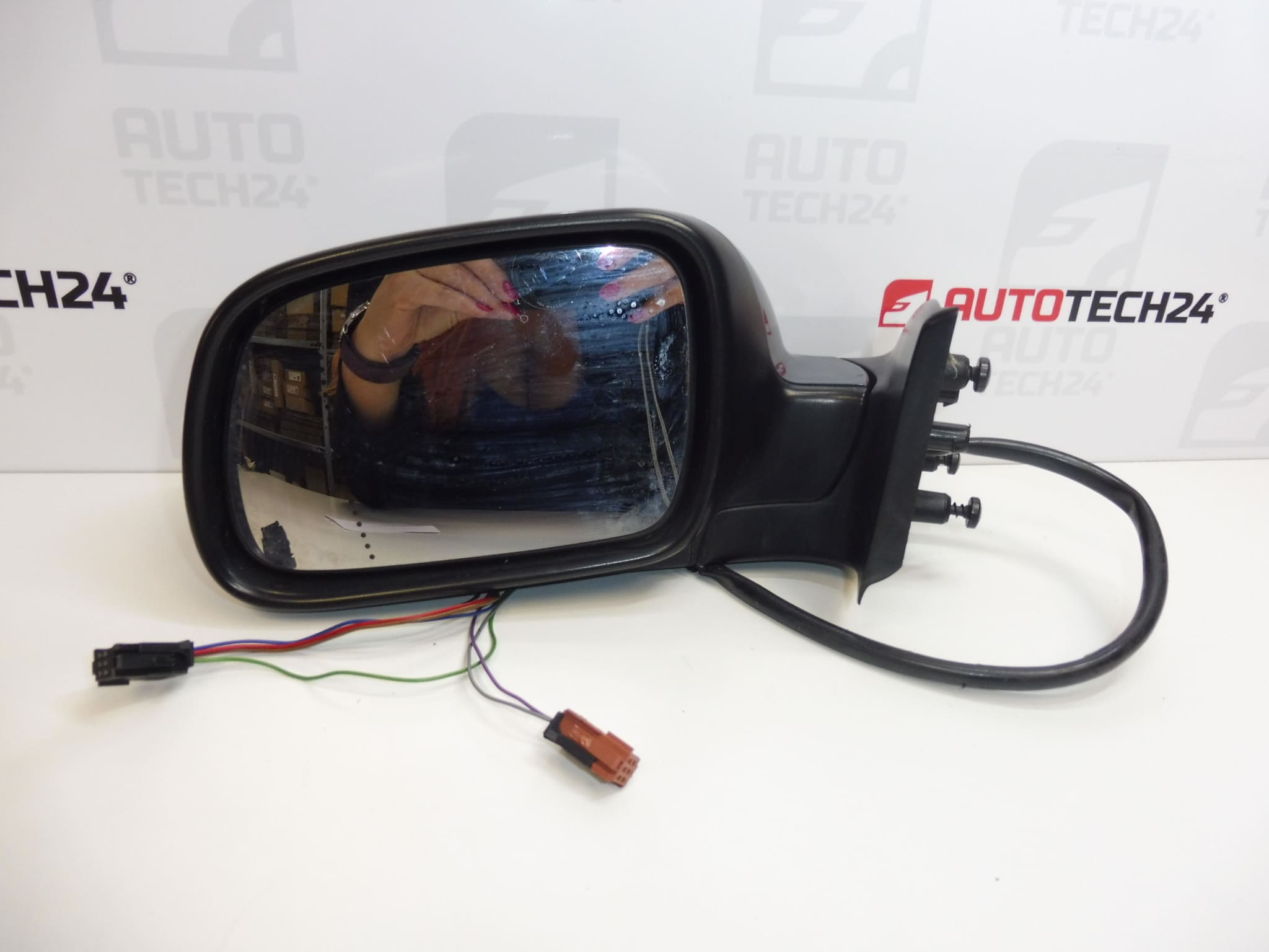 Lewe lusterko składane elektrycznie EZWD Peugeot 307 8149VV - obrazek 2