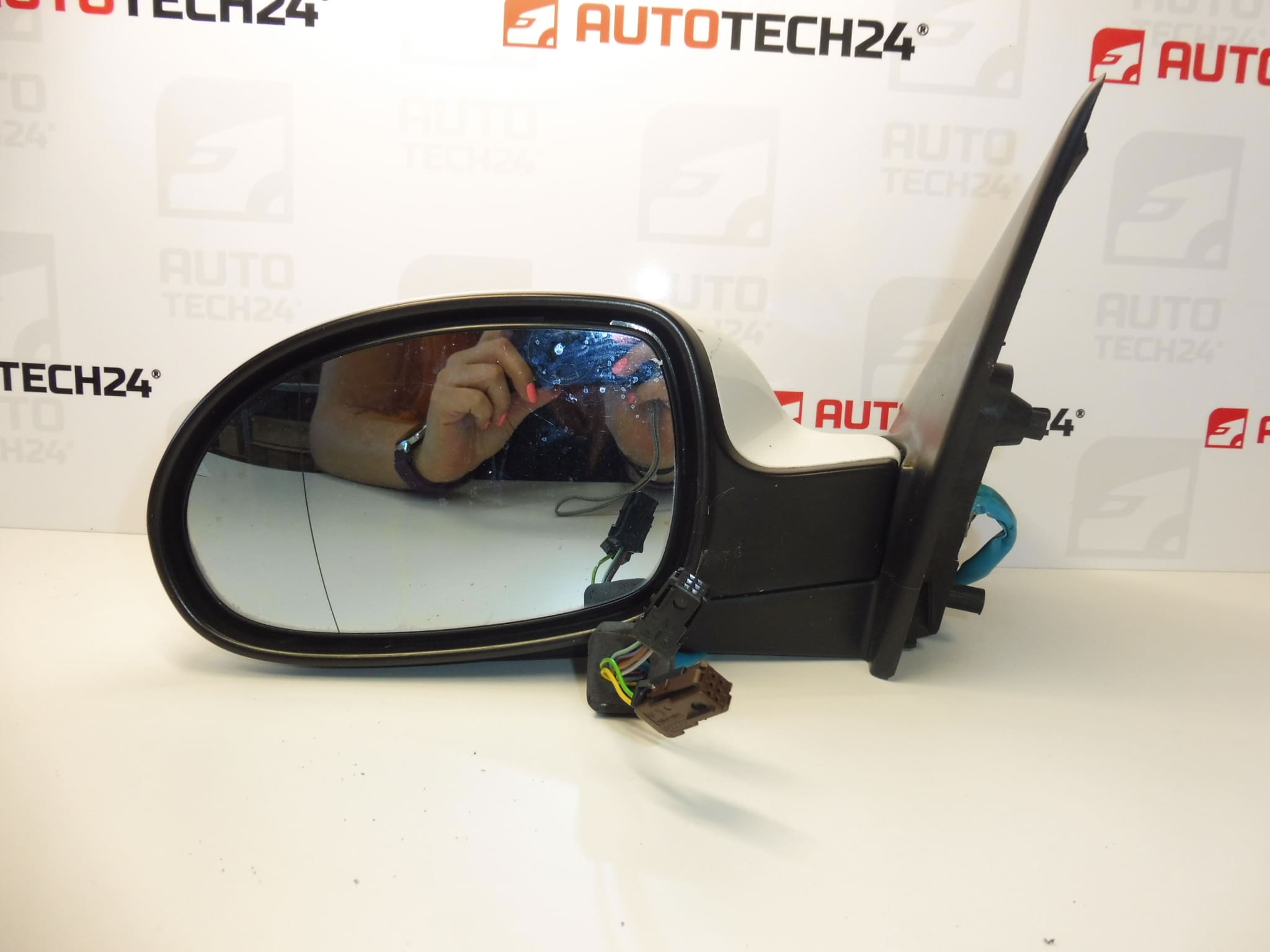 Lewe lusterko wsteczne Citroën C5 składane elektrycznie EWPB 8149WL - obrazek 2
