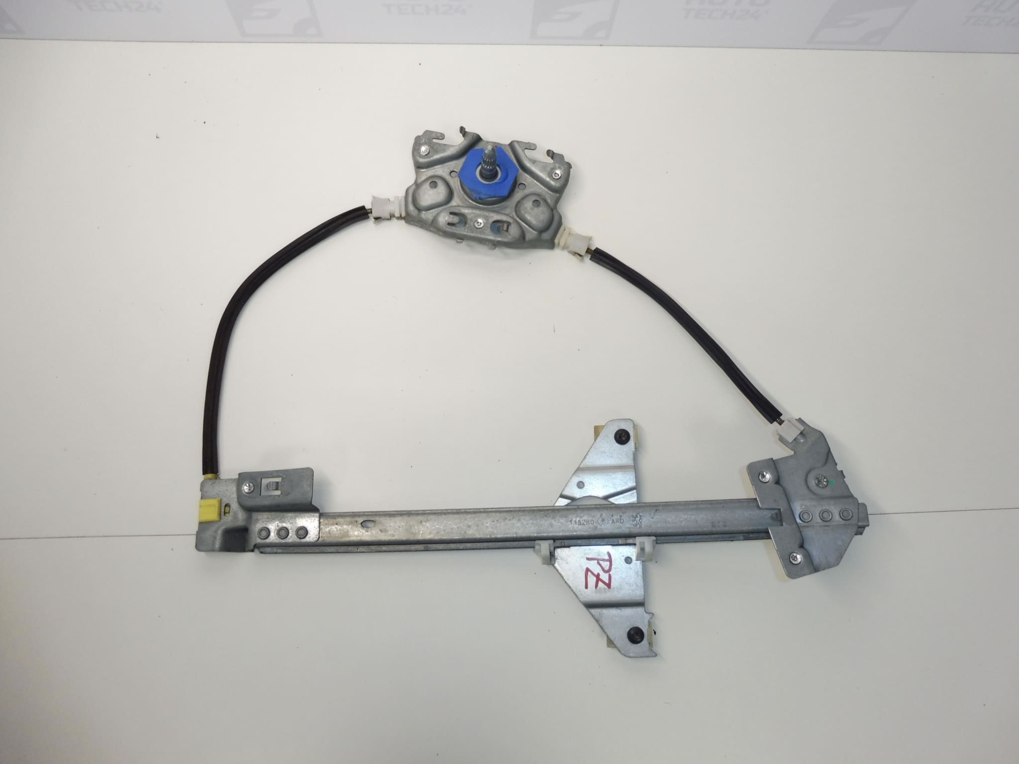 Mechanizm podnoszenia prawej tylnej szyby Peugeot 307 9224A5